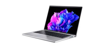 Acer Swift Go 14 SFG14-71 Silber Notebook (Intel Intel Core i5 13. Gen i5-13500H, Intel Iris Xe Graphics, 512 GB SSD)