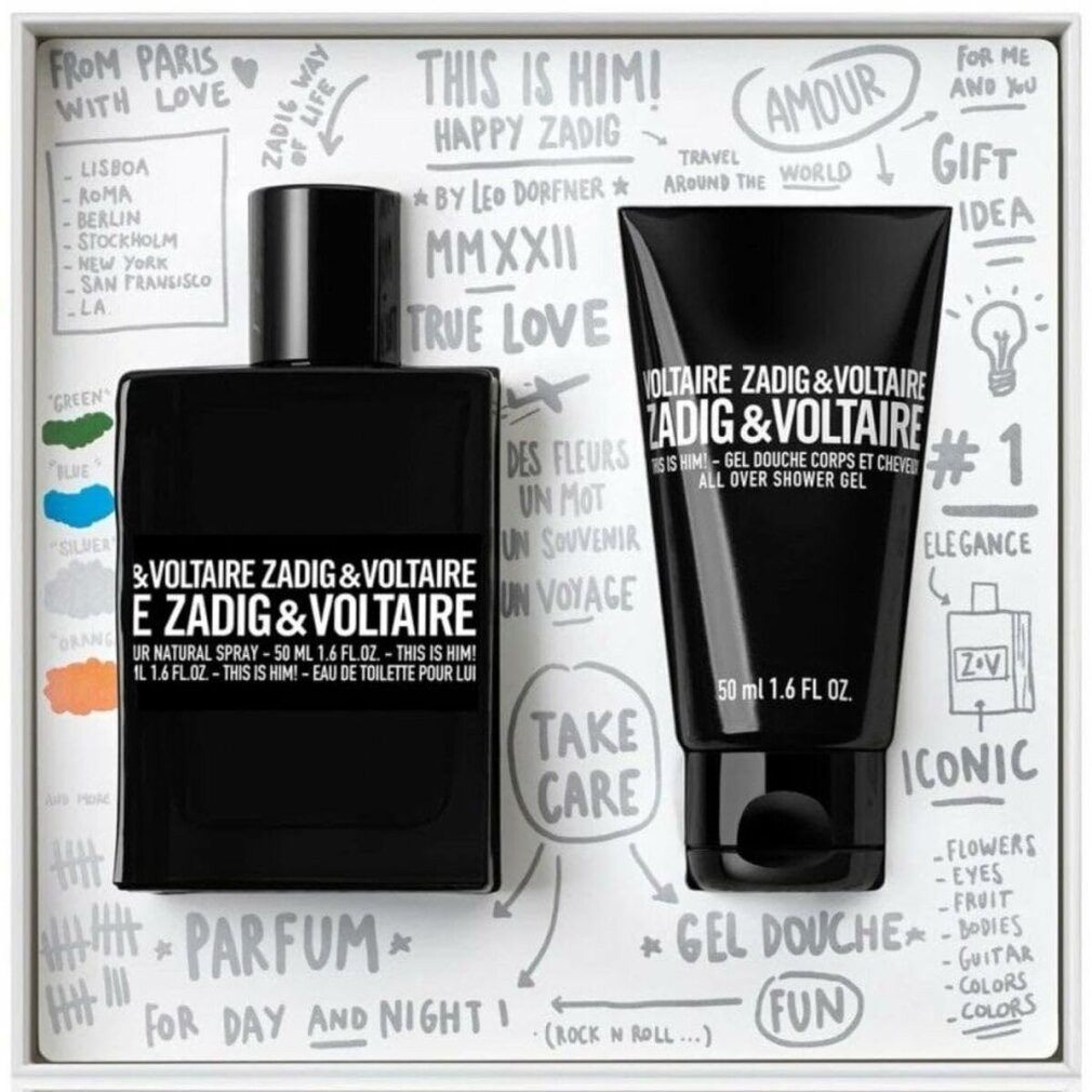 ZADIG & VOLTAIRE Duft-Set Das ist er! Set Eau de Toilette 50ml + Duschgel 50ml