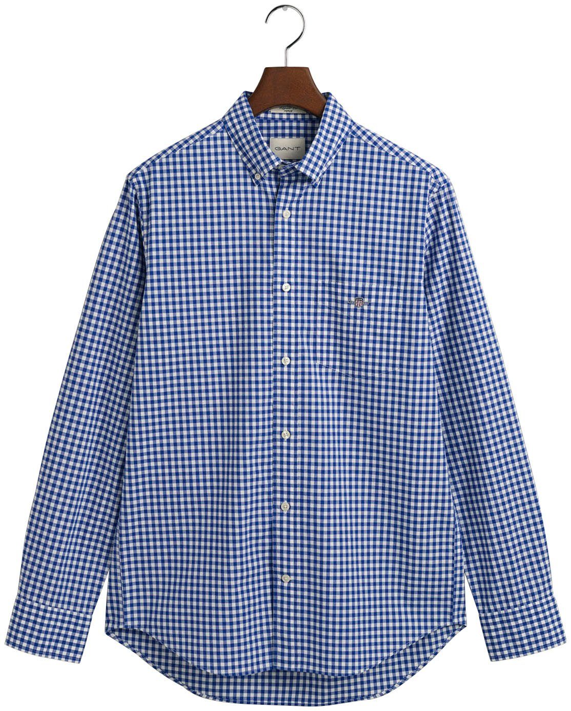 Gant Langarmhemd REG POPLIN GINGHAM SHIRT günstig online kaufen