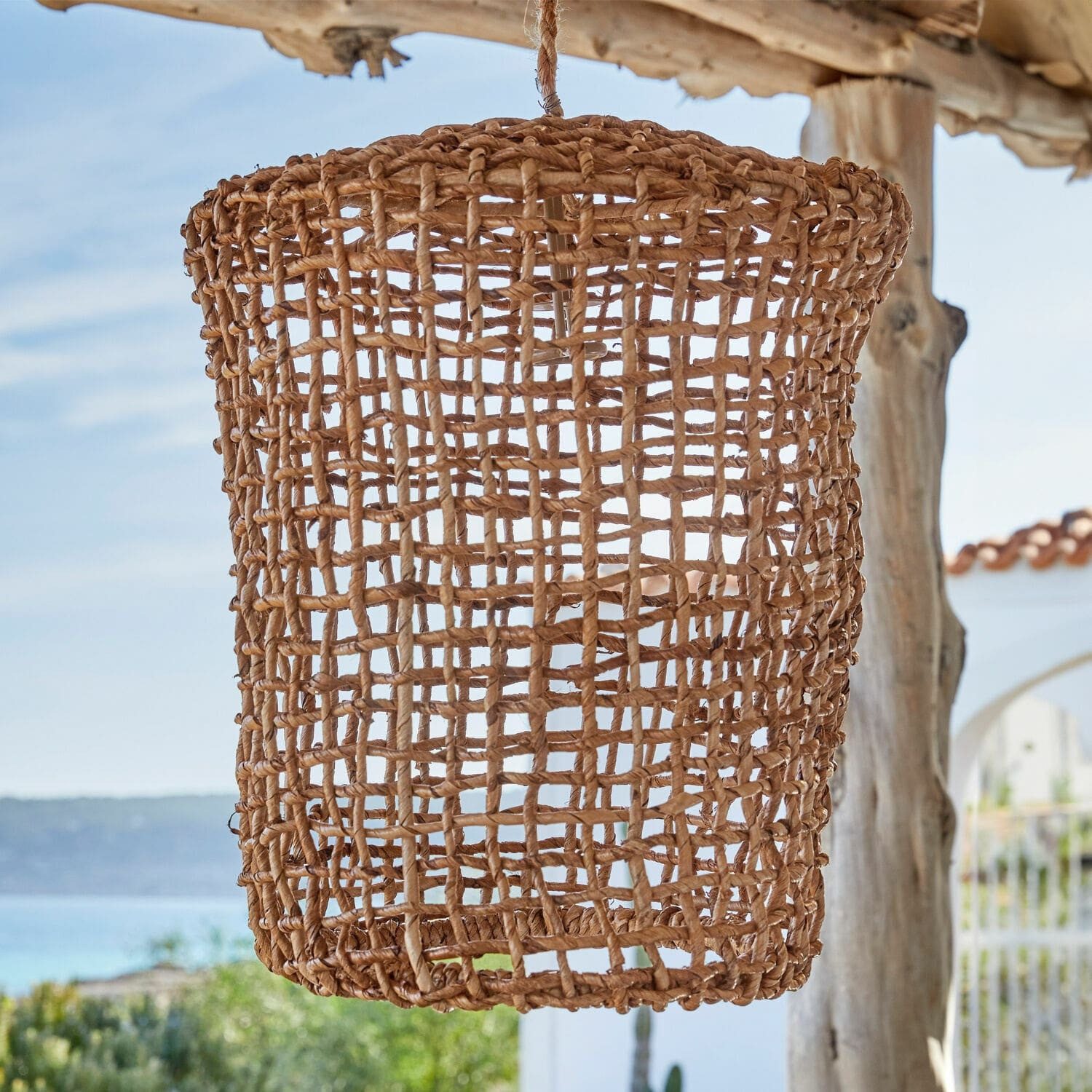 Mirabeau Lampenschirm Lampenschirm Wellsford braun