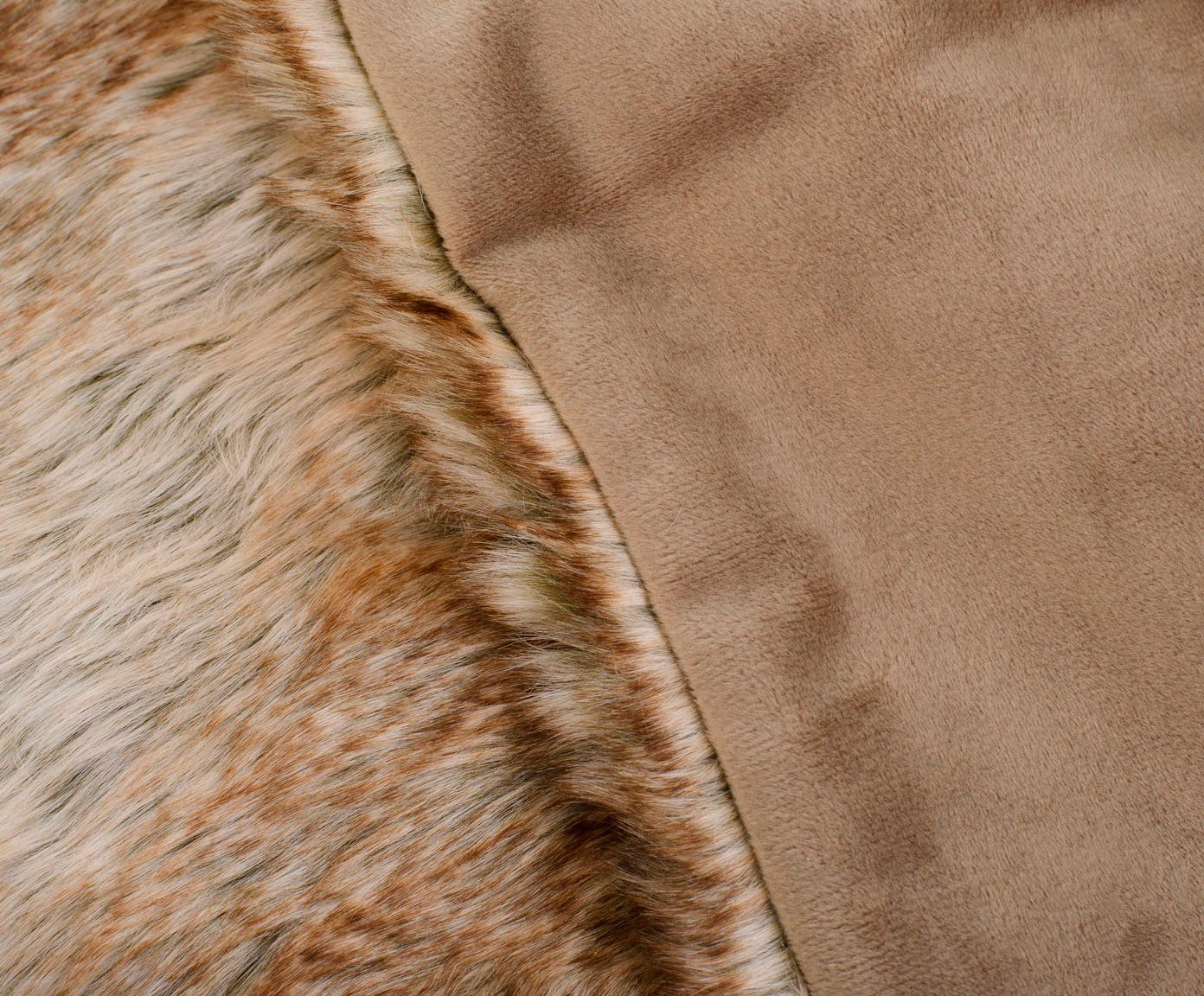 Wohndecke Braunbär Felloptik, Gözze, kuschelig warm, Kuscheldecke günstig online kaufen