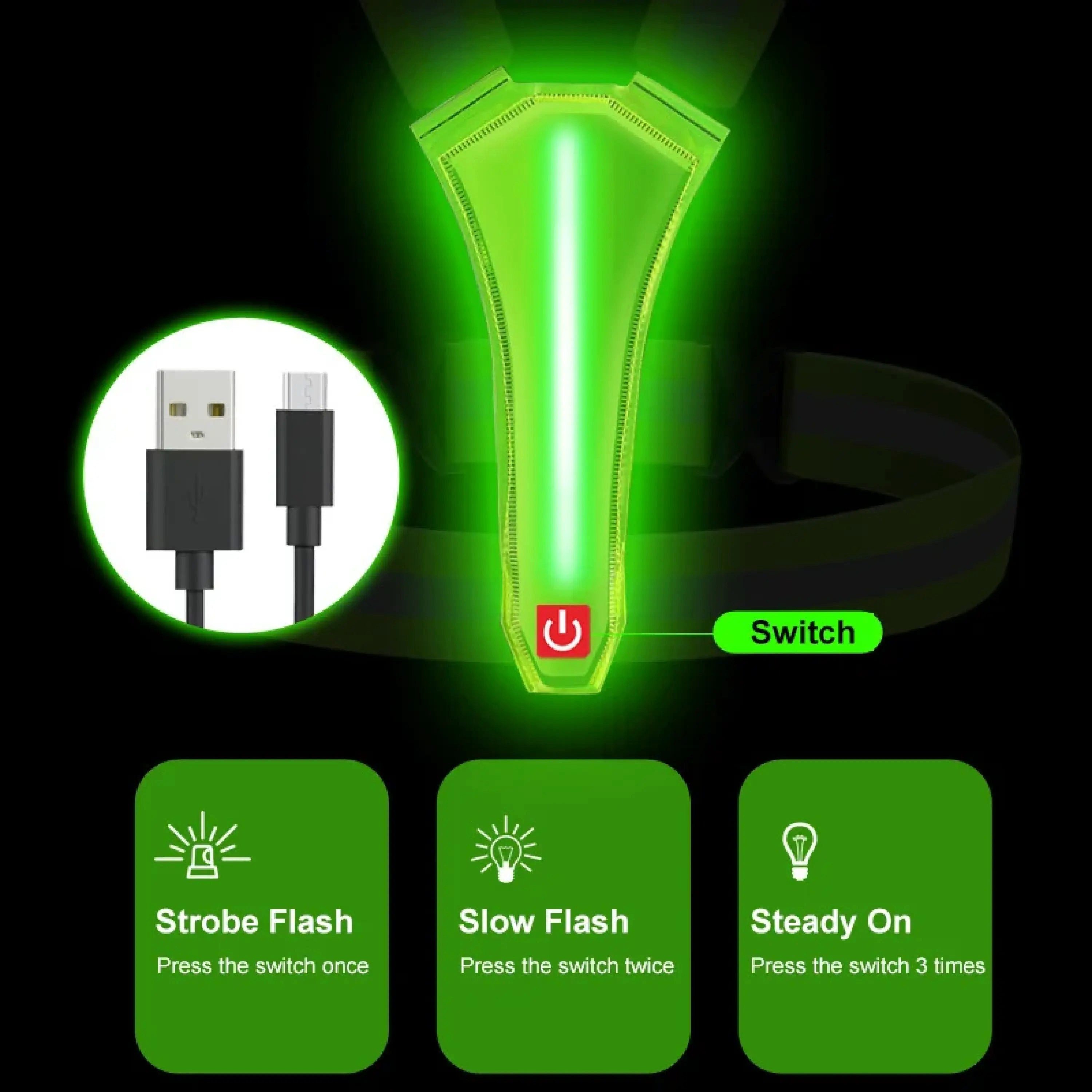 Sport-Knight® Funktionsweste Leuchtende Laufweste Ultraleichte Sportweste für Jogging & Radfahren