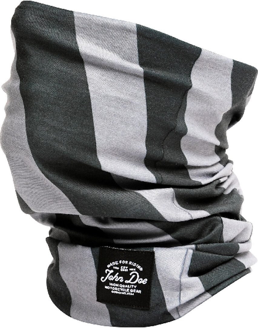 Sturmhaube Stripes Black Grey Multifunktionstuch