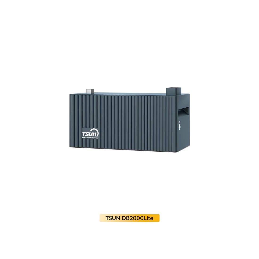 Tsun Balkonkraftwerk TSUN DB2000Lite Erweiterungsakku 2 kWh für DCU2000Lite, (bis 10 kWh erweiterbar, 314Ah Industriezellen)