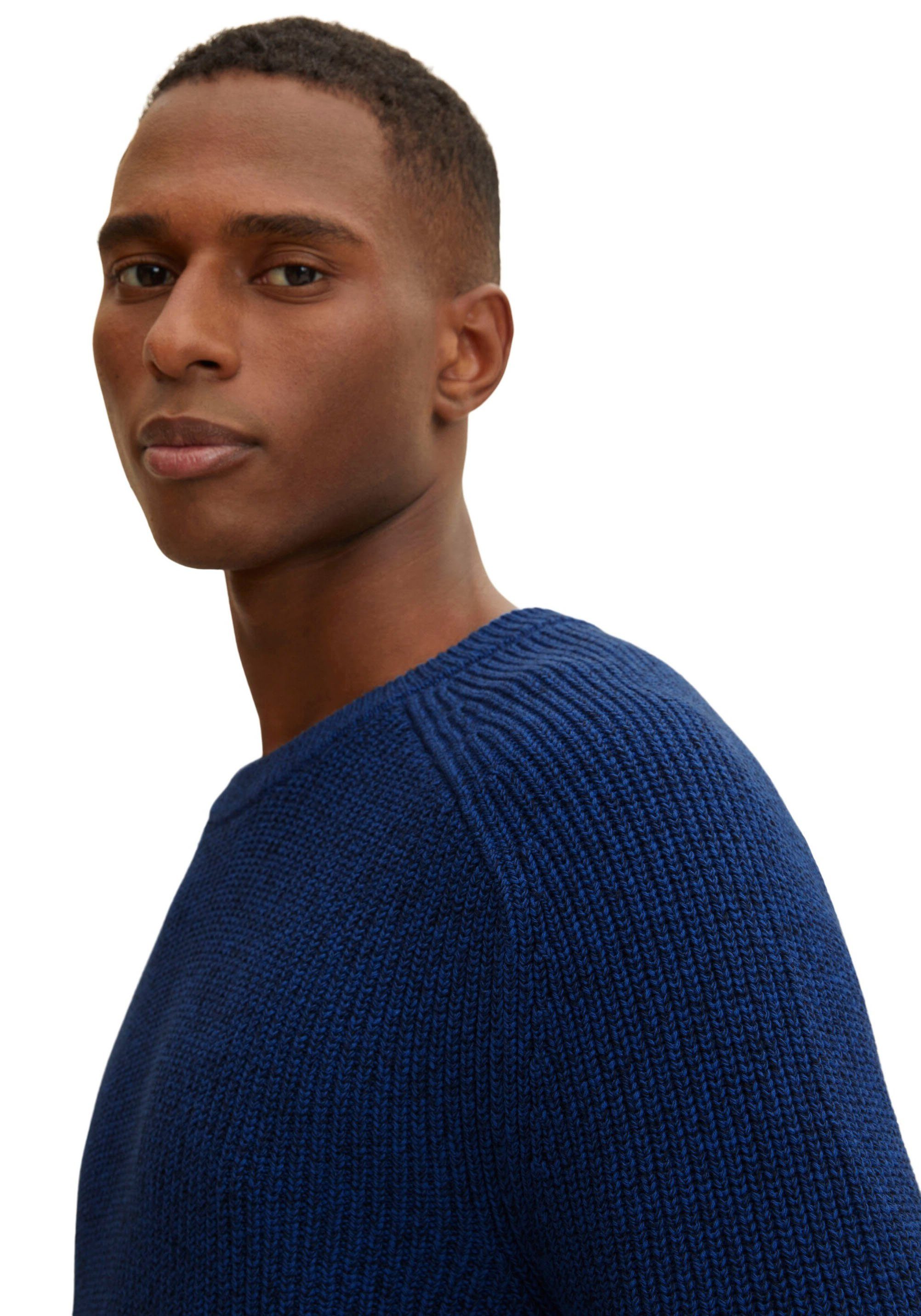 dark Strickpullover blue TAILOR TOM