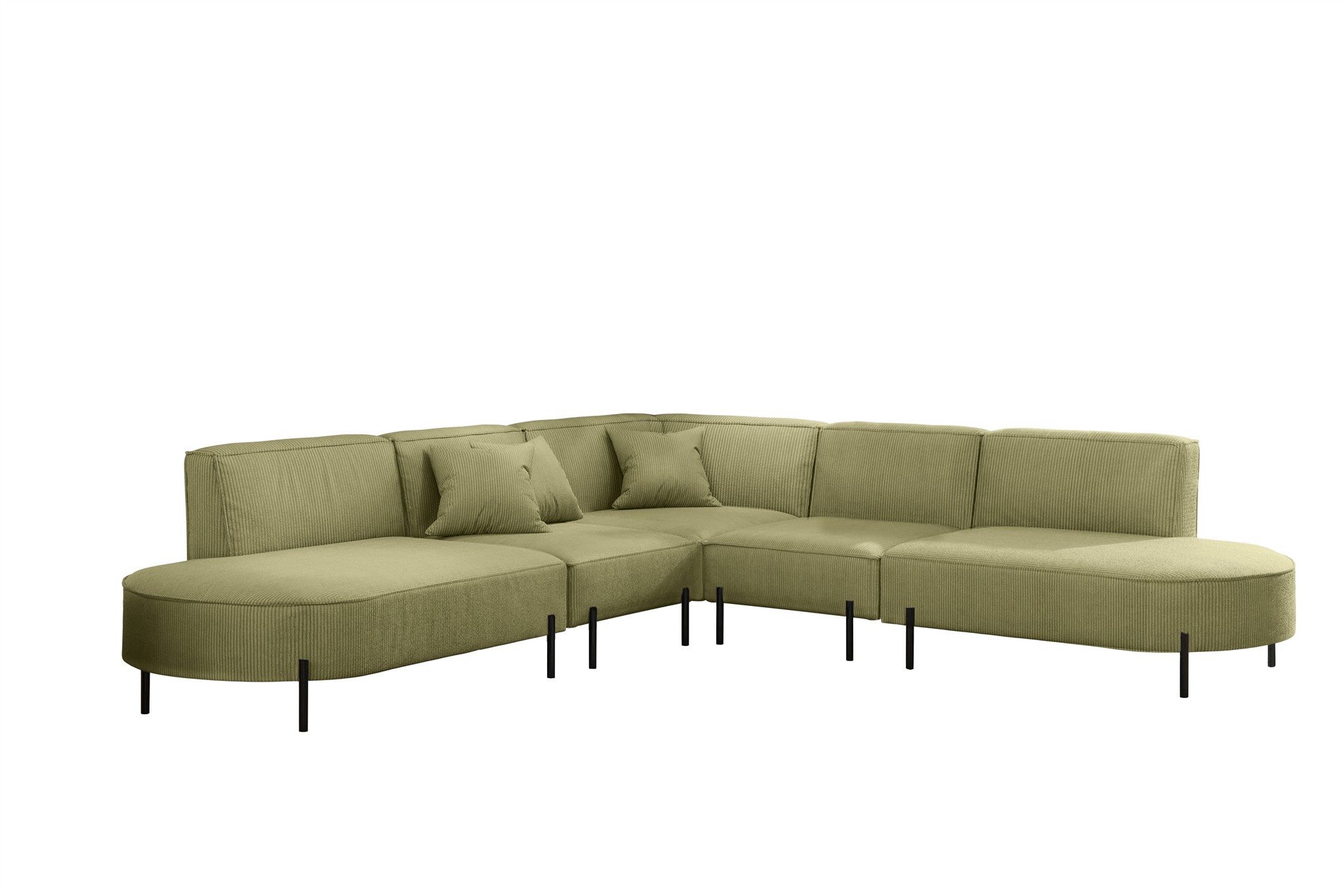 Fun Möbel Ecksofa Sofa VALENCIA Seite günstig online kaufen