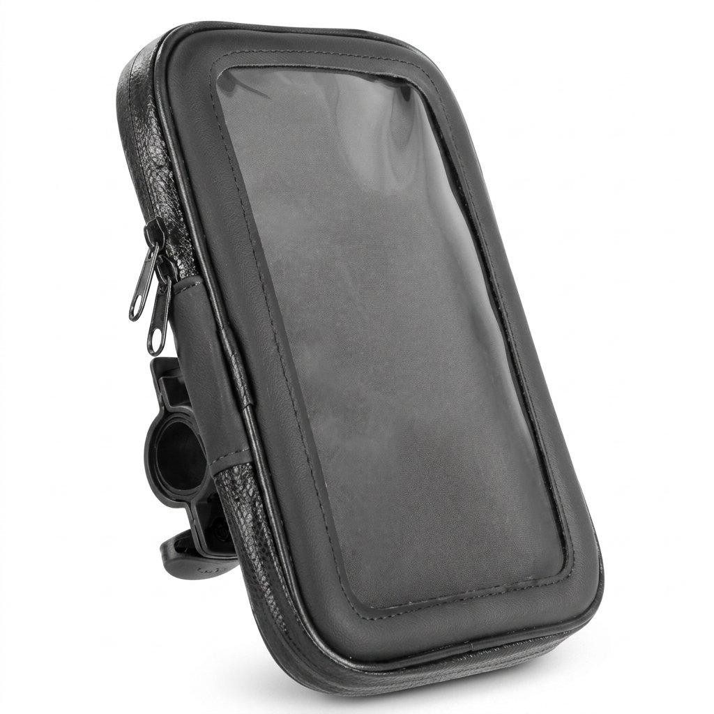 kamelshopping Handy-Lenkertasche Fahrrad Smartphone-Halterung bis 7 Zoll Wasserdicht 360° Lenker Tasche, Schützt gegen Wasser, Staub und Schmutz, Schnellspannhalterung