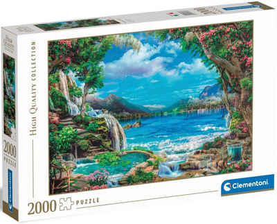Clementoni® Puzzle High Quality Collection, Paradies auf Erden, 2000 Puzzleteile, Made in Europe; FSC® - schützt Wald - weltweit