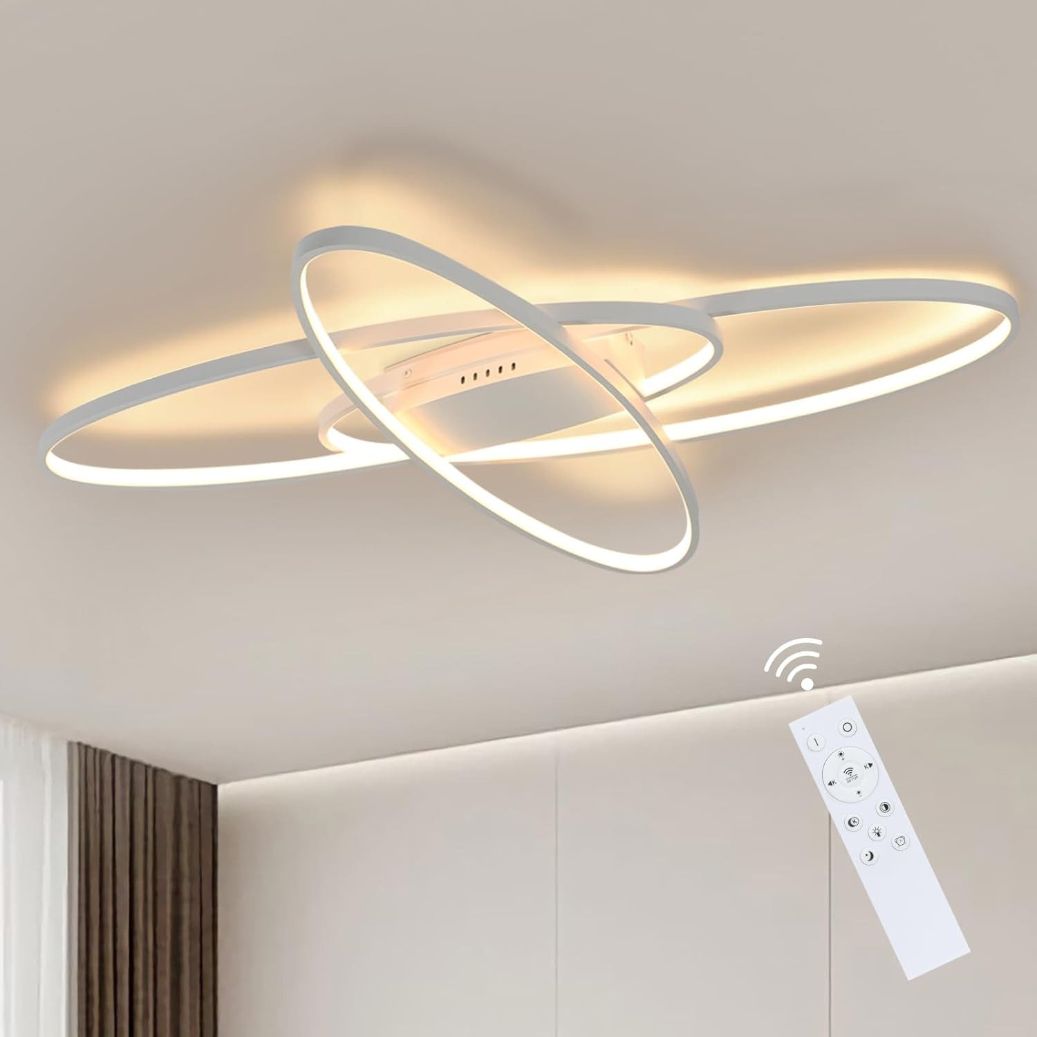 ZMH LED Deckenleuchte Dimmbar Deckenlampe Modern günstig online kaufen