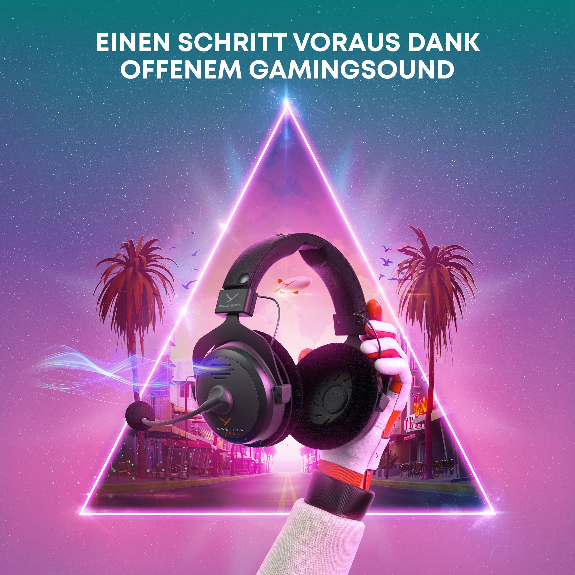 beyerdynamic MMX 330 PRO Gaming-Headset (Made in Germany, offene Bauweise)