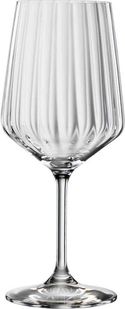 SPIEGELAU Rotweinglas LifeStyle, Kristallglas, 630 ml, 4-teilig