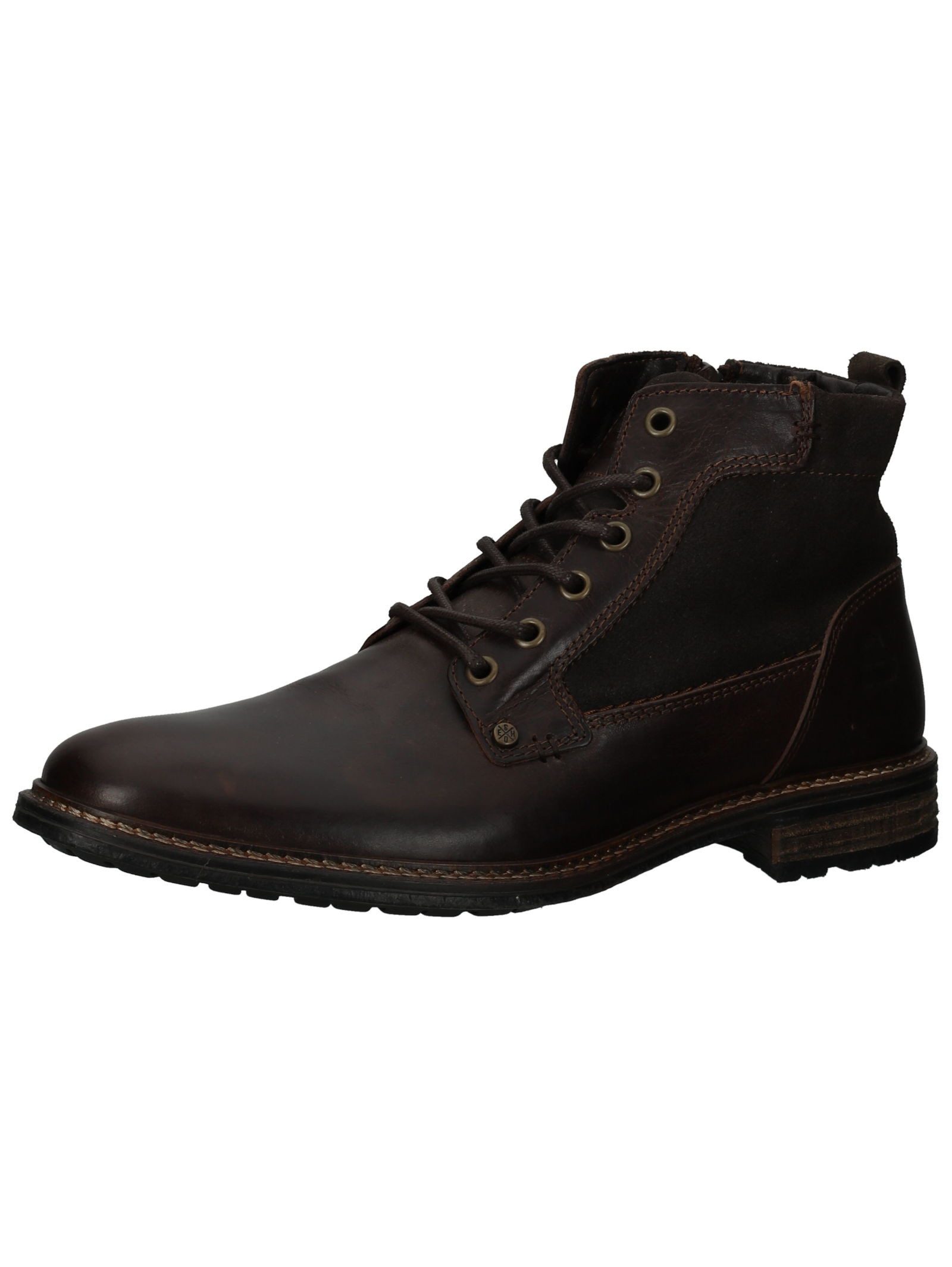 Bullboxer Stiefelette Leder . Schnürstiefelette