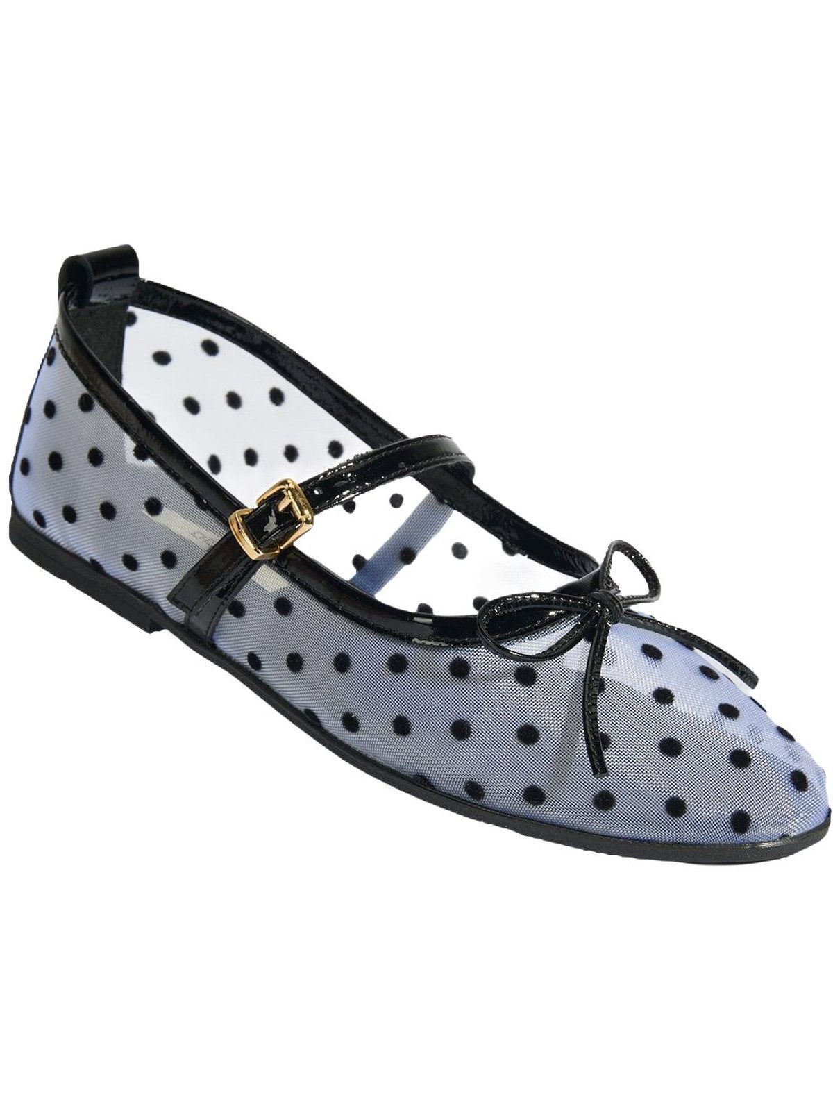 Desa Desa Damen-Ballerinas – Obermaterial und Futter aus Textil, Schnallenv Ballettschuh – Bild 5 von 5