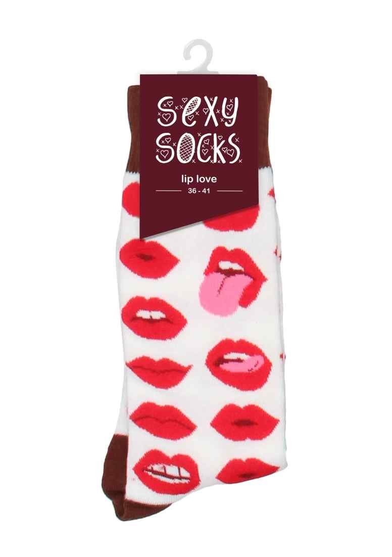 Sexy Lip - Shots 46 Socks - - Love Freizeitsocken (1-Paar) 36 Toys