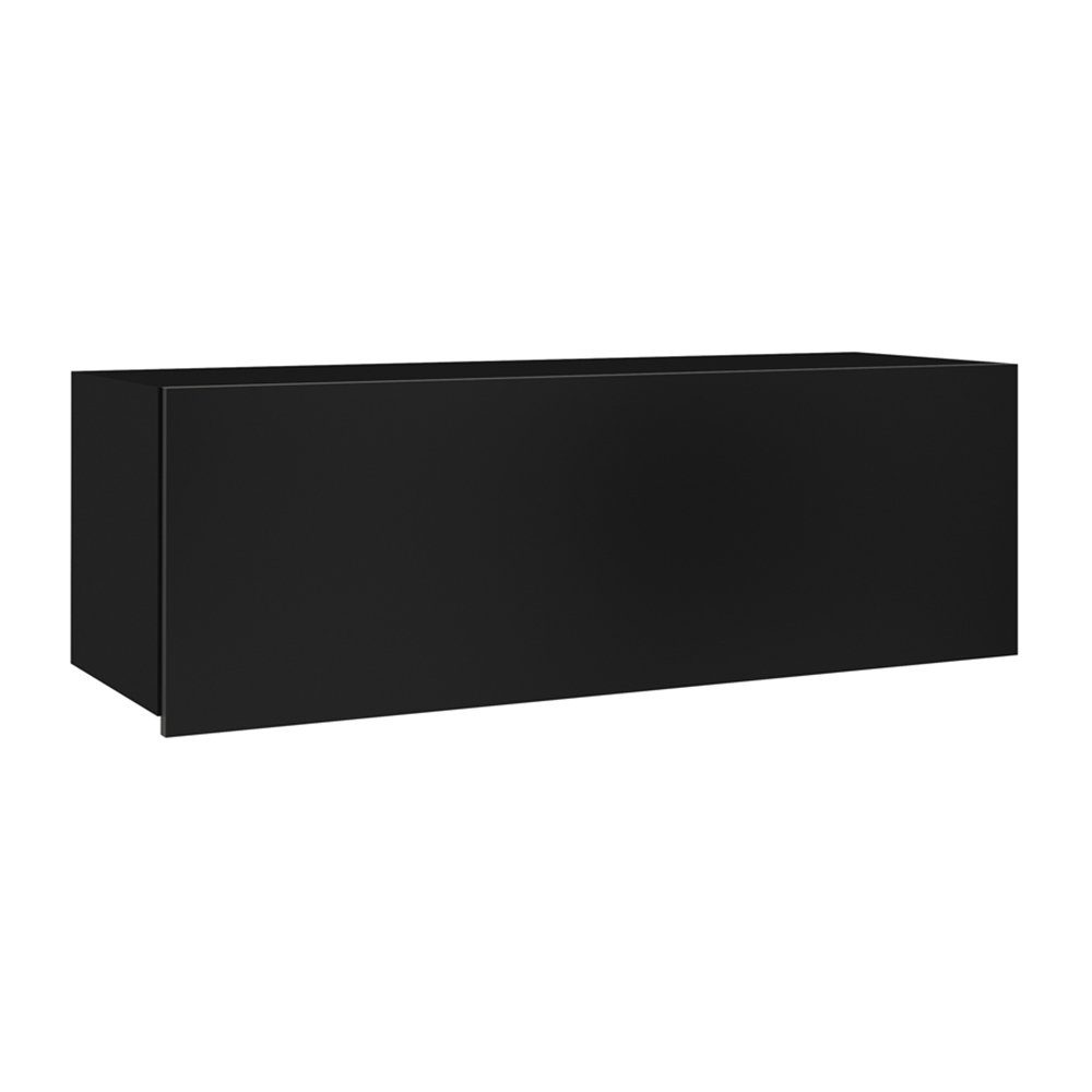 Lomadox Wohnwand CAIRNS-132, (6-St), in schwarz günstig online kaufen