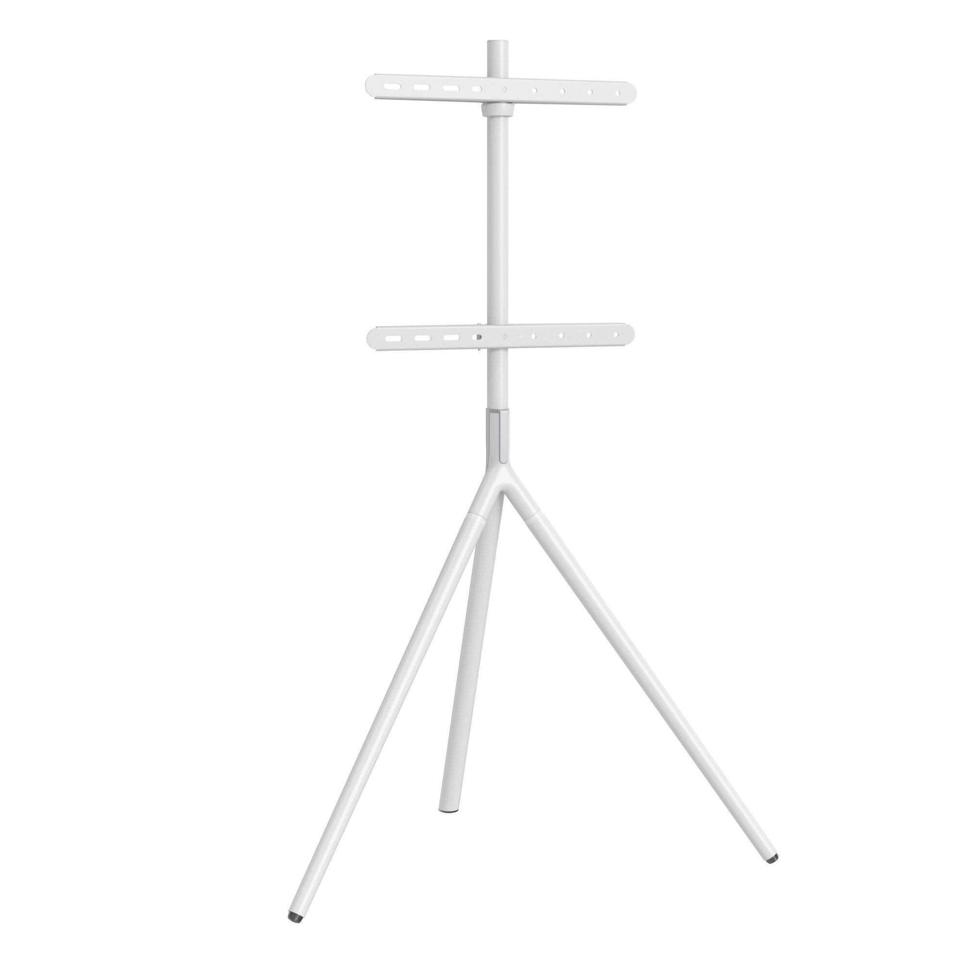 pro.tec TV-Ständer, (bis 65 Zoll, »Valle« max. 65 Zoll Metall 137 x 85,5 x 46,5 cm Weiß)