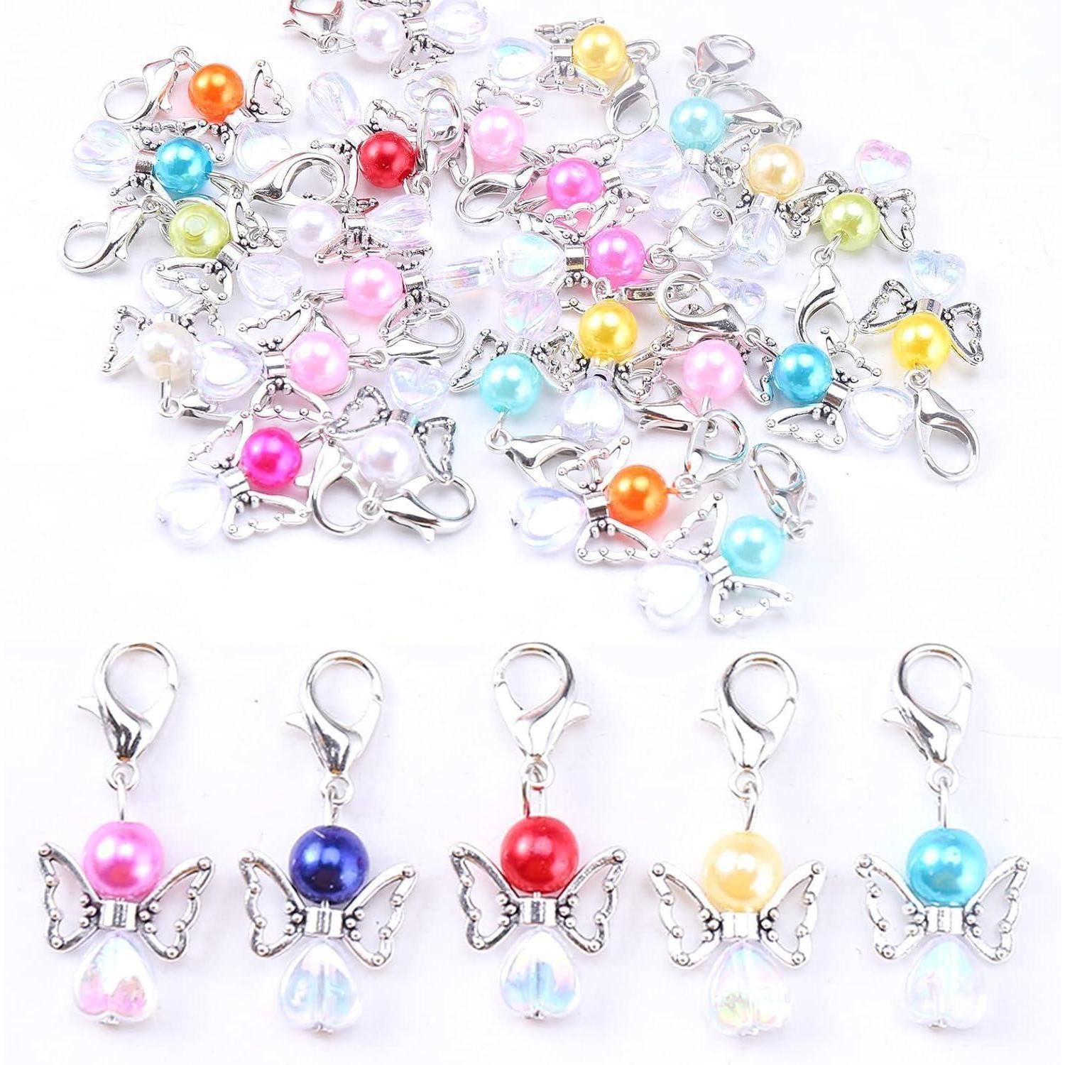 LuxusKollektion Engelanhänger Schlüsselanhänger Schutzengel Perlenengel Hochzeit Schmuck AB