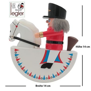 Dieter Legler GmbH & Co. KG Nussknacker Nussknacker Reiterlein - Roter Husar 14 cm - Original Erzgebirge