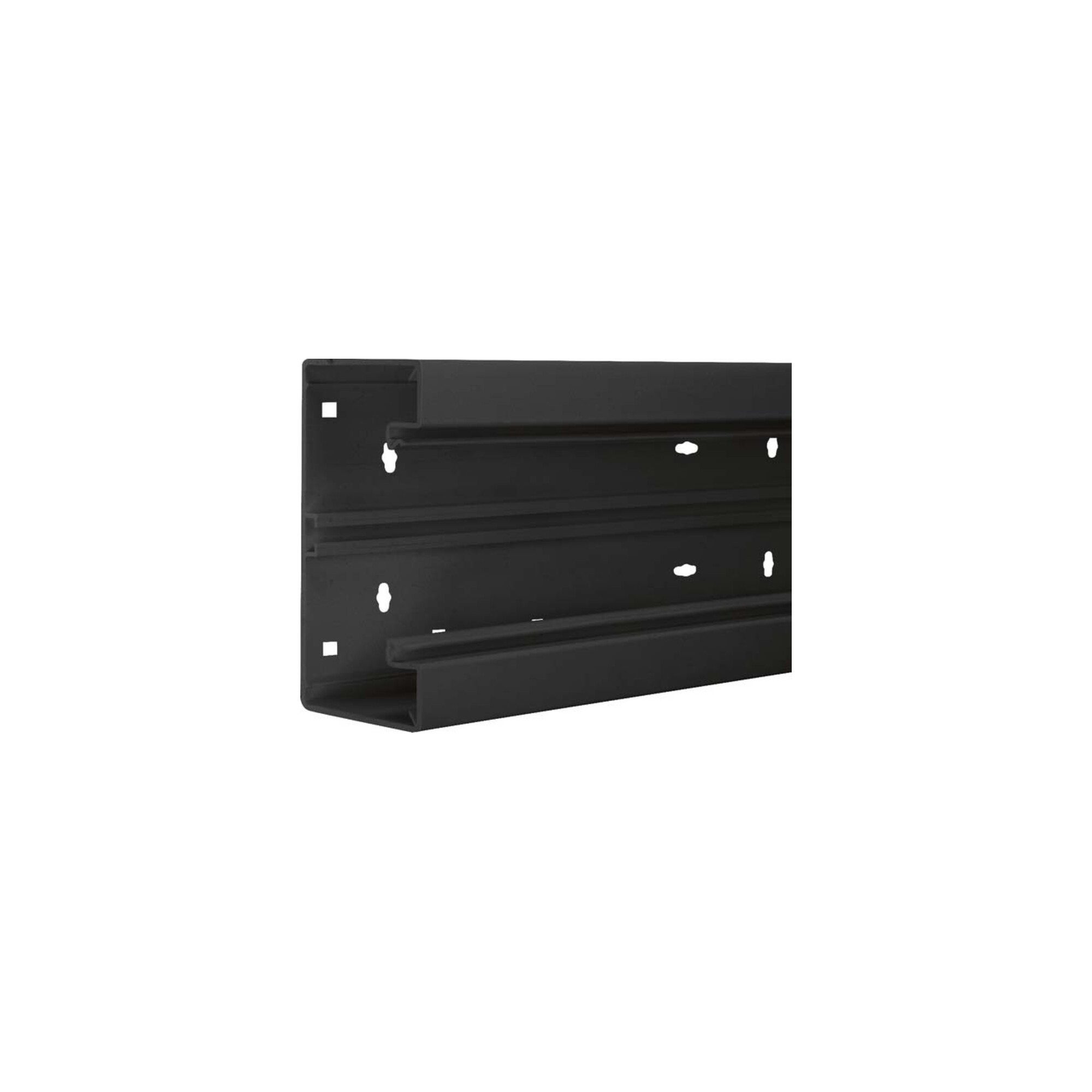 Hager Kabelführung Tehalit Brüstungskanal-Unterteil 65x130mm PVC gsw BR6513019011 2 Stk