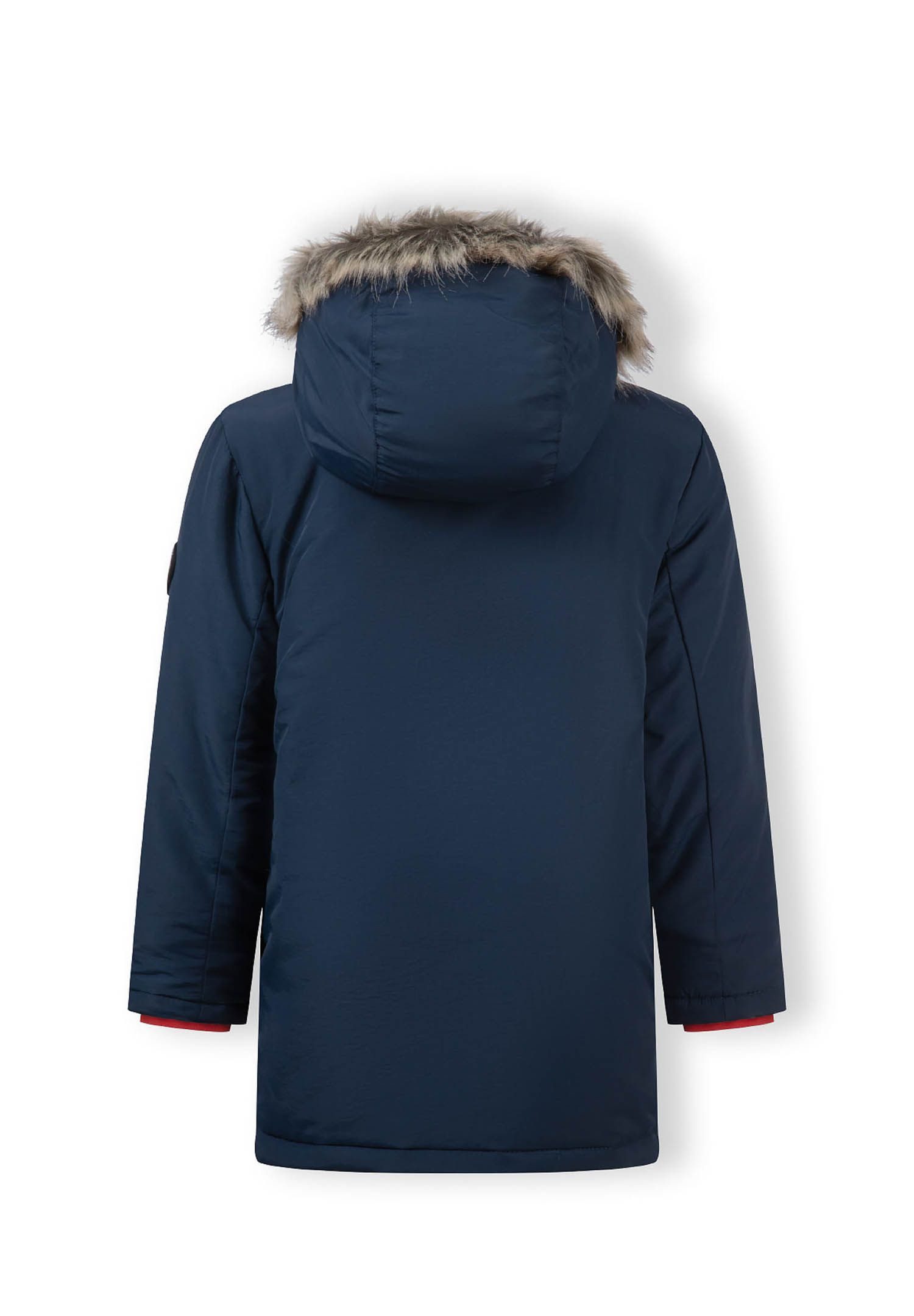 MINOTI Winterjacke Jacke mit Kapuze und Brusttaschen mit Reißverschluss (9 m-8y)