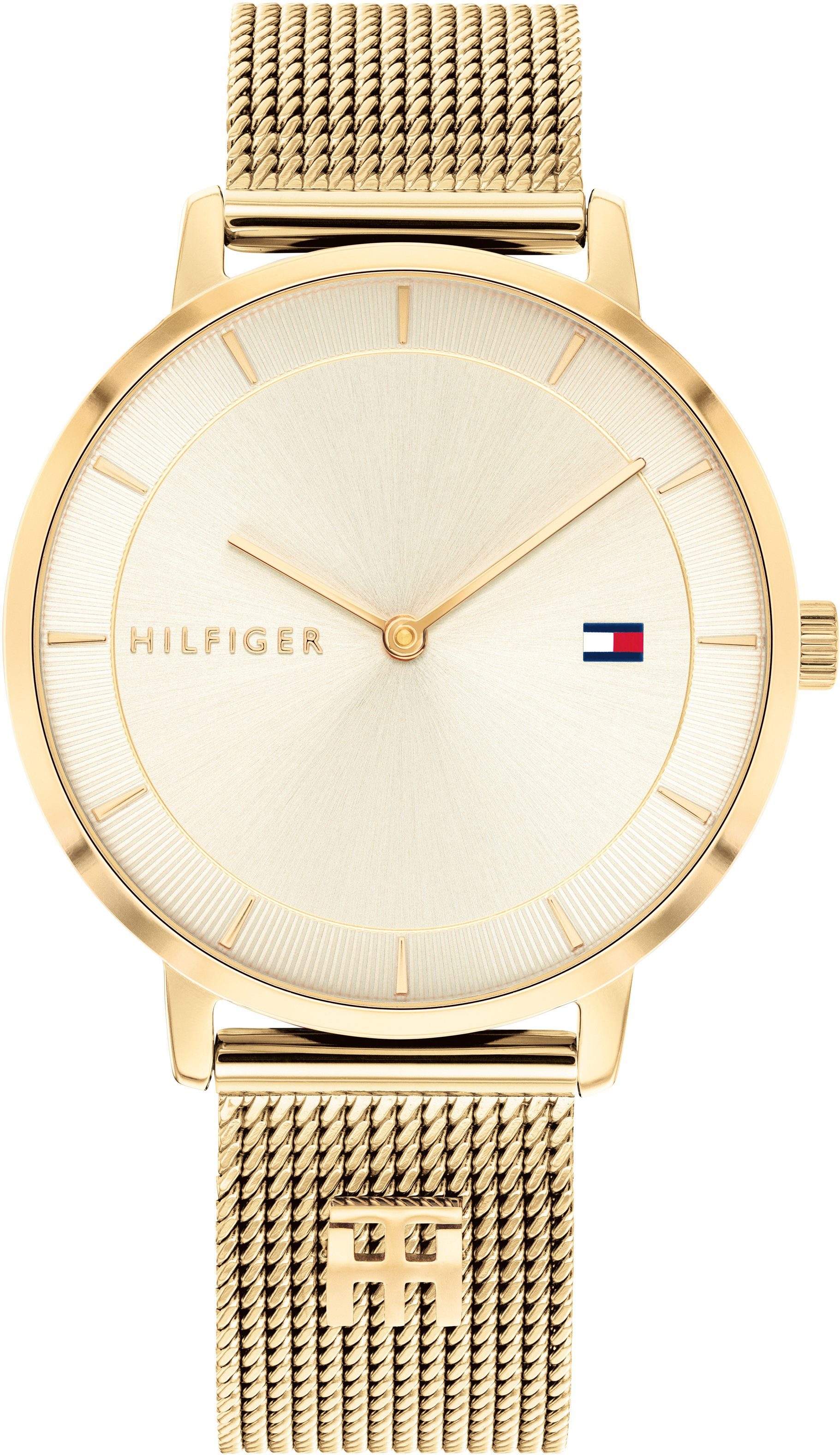 Tommy Hilfiger Quarzuhr TEA 1782286, Armbanduhr, Damenuhr, Edelstahlarmband günstig online kaufen
