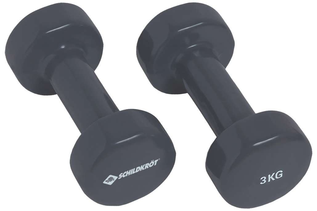 Hantel Schildkröt® Vinyl Hantel Set, 2 x 3