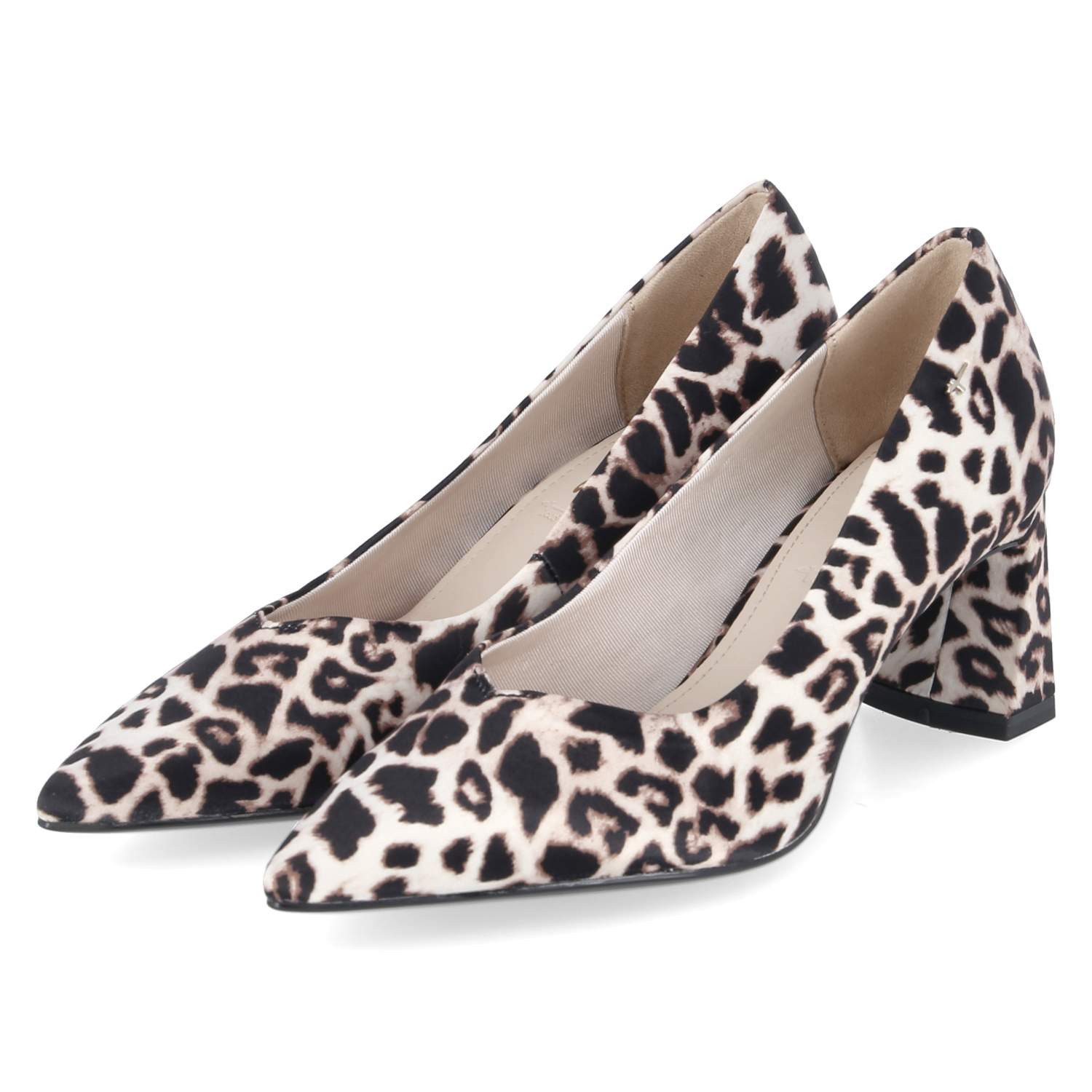 Tamaris Tamaris 1-22453-45-360 Damen Textil beige Keilpumps