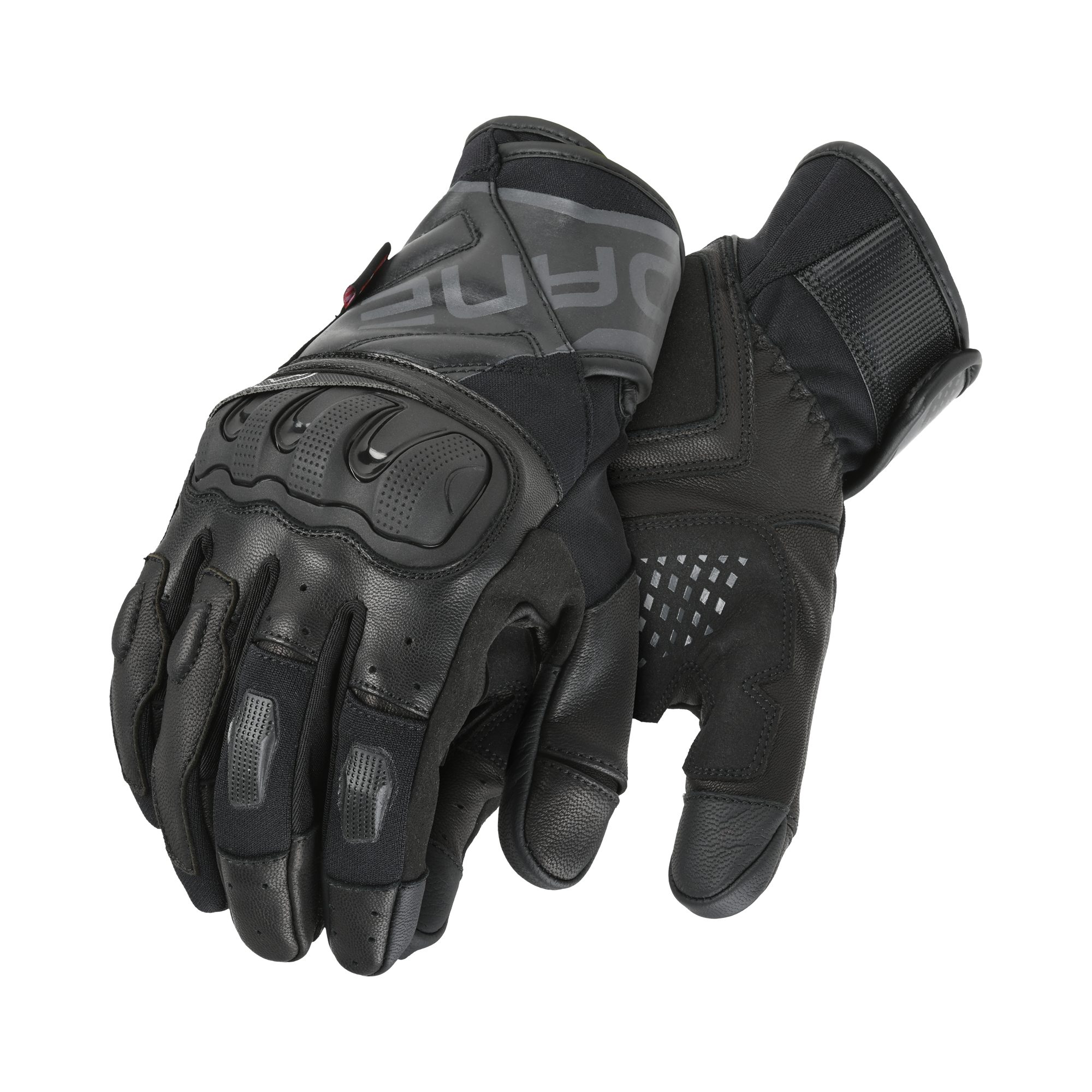 DANE Motorradhandschuhe Vidar Sommer Motorrad Handschuhe Schwarz