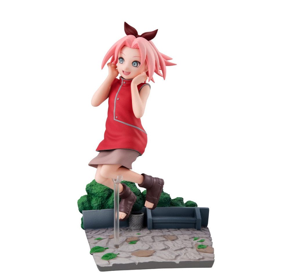 MegaHouse Erotik-Actionfigur Naruto Shippuden G.E.M. Serie PVC Statue Sakura Haruno GO! 15 cm