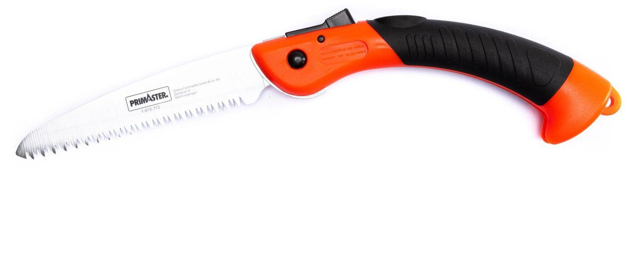 Primaster Handsäge Primaster Klappsäge für Holz 17 cm gebogen