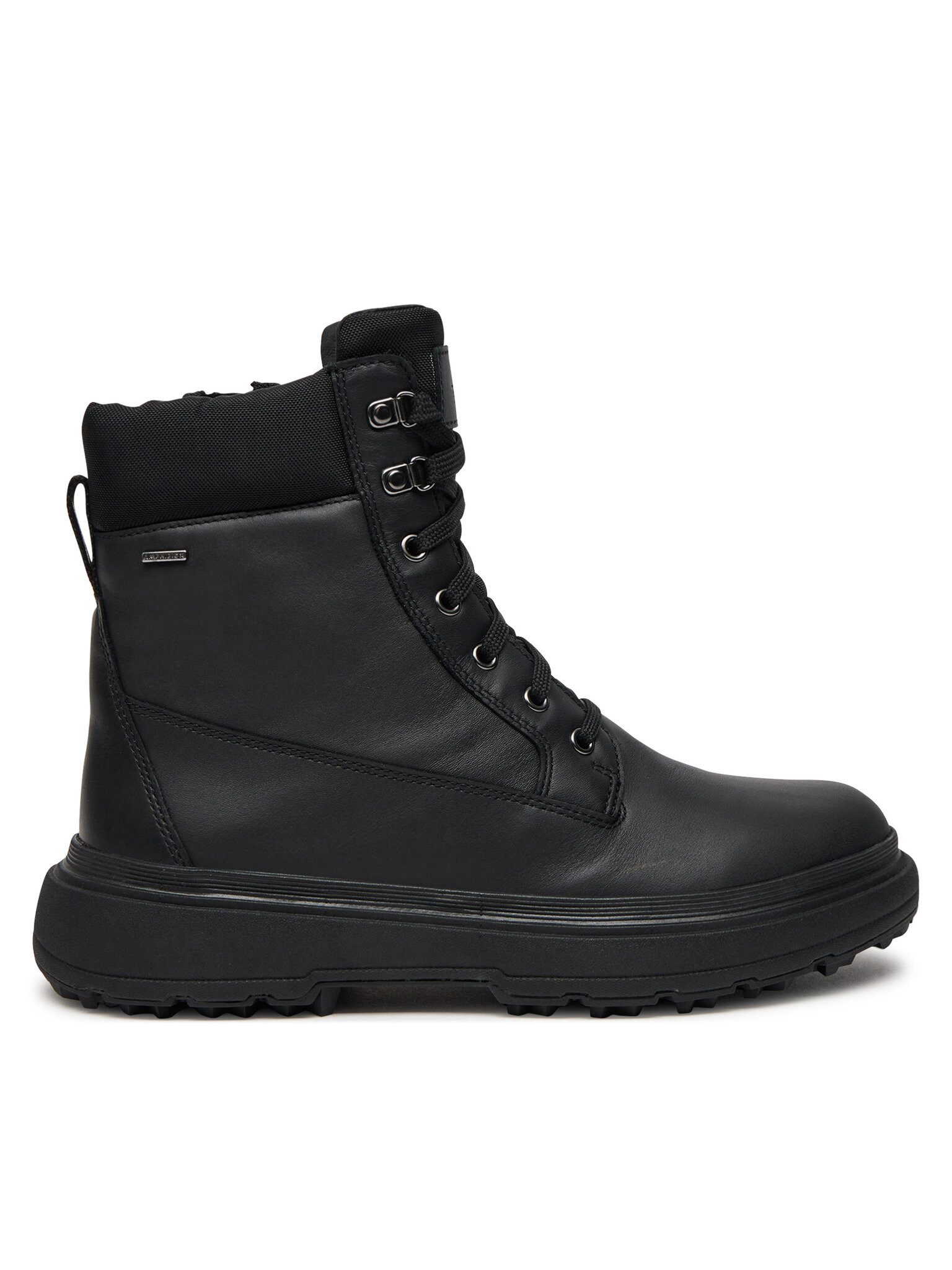 Geox Geox Schnürstiefeletten D46XMB 08511 C9999 Schwarz Schnürstiefel