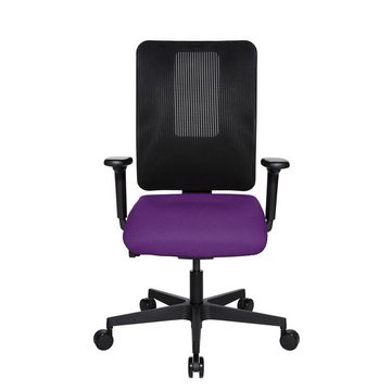 TOPSTAR Bürostuhl 1 Stuhl OX300 Bürostuhl Sitness Open X (N) Deluxe - lila/schwarz