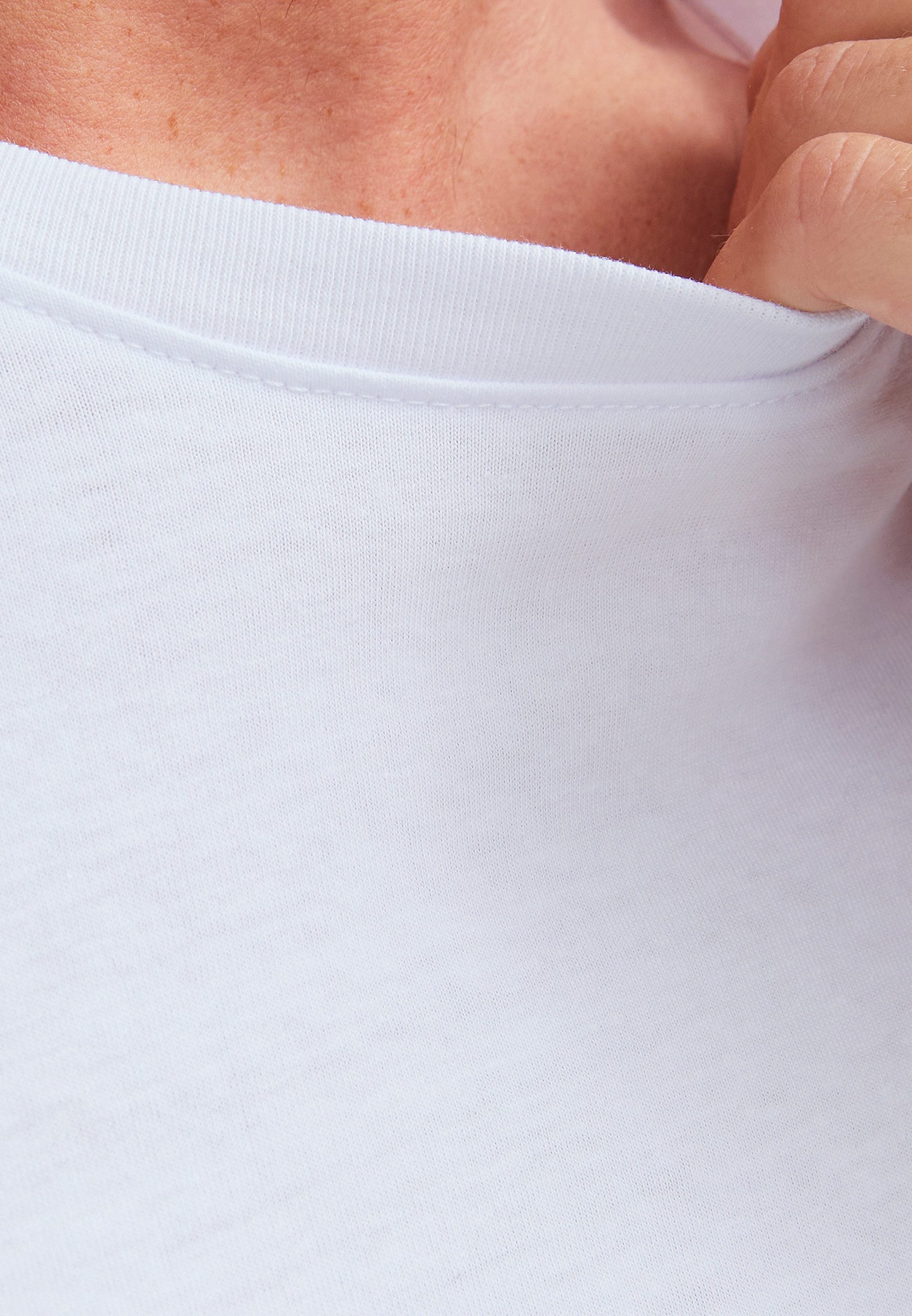Jack & Jones T-Shirt 4er Pack Basic (Spar-Set, 4-tlg) T-Shirt - Baumwolle - Atmungsaktiv - Vielseitiges Basic