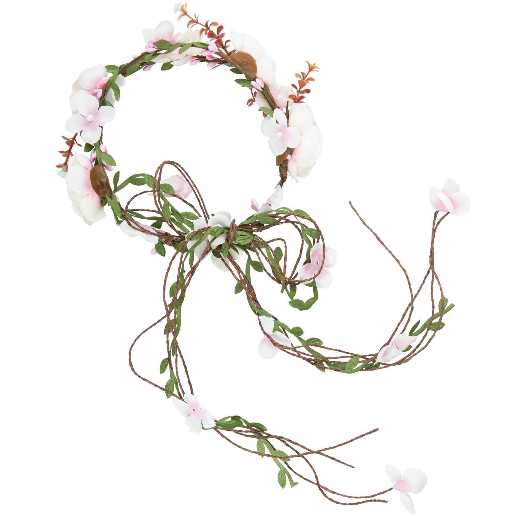 dressforfun Haarband Stirnband, Für viele Anlässe und Outfits, charmantes Accessoire, Haarschmuck, 1-tlg., Konfektionsgröße 0 in bunt, Natürlich und detailgenau gearbeitet, Per Satinschleife verstellbar