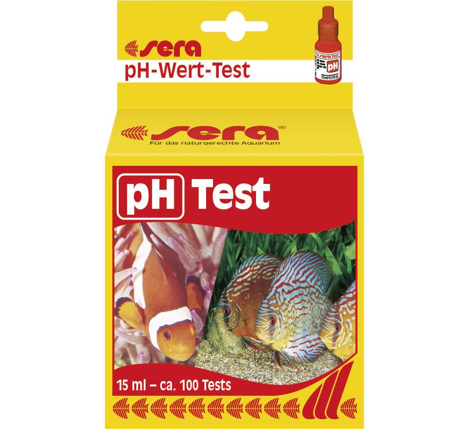 Sera Aquariumpflege Sera Aquariumwassertester pH-Test 15 ml