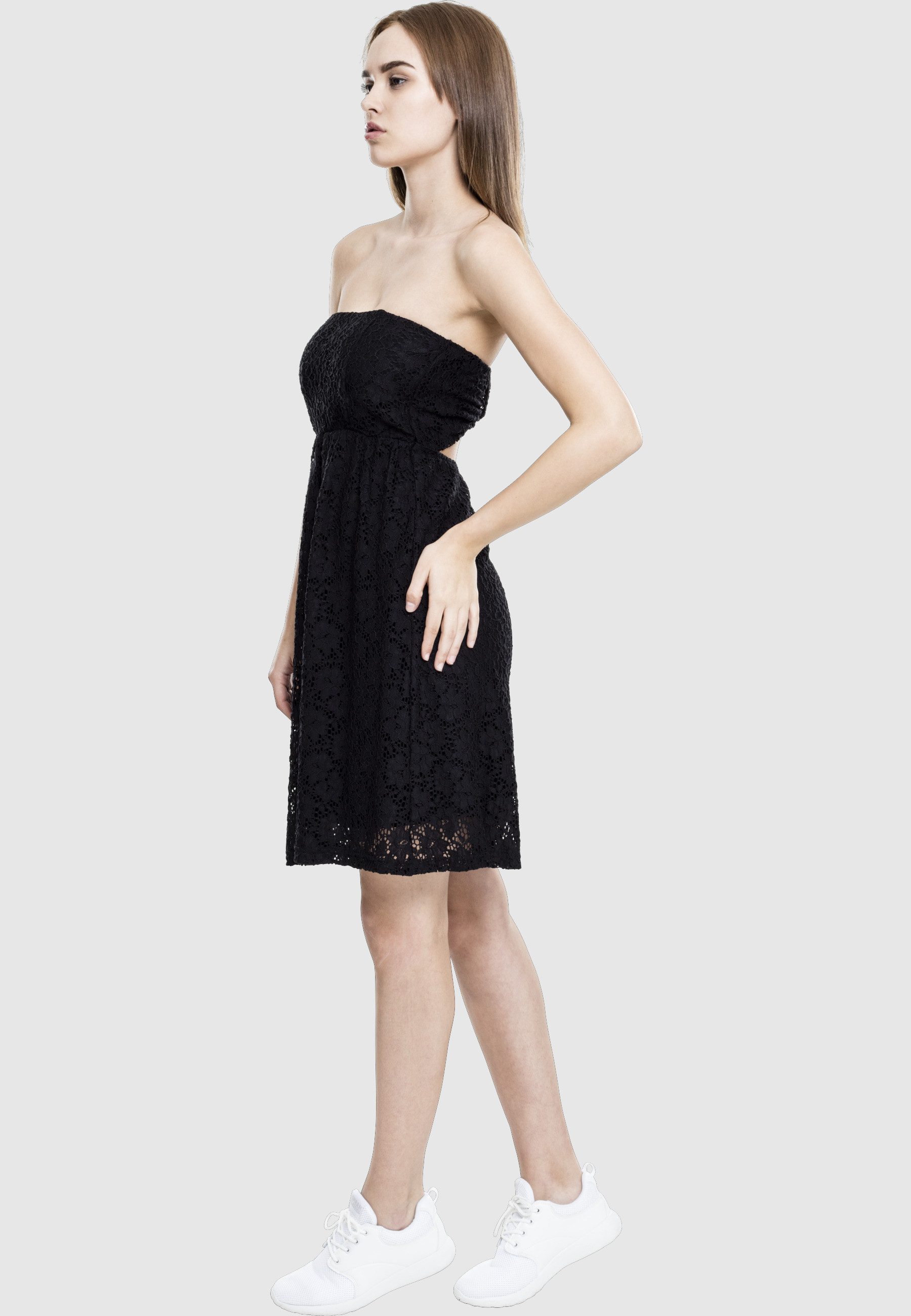 URBAN CLASSICS Shirtkleid Urban Classics Damen Ladies Laces Dress (1-tlg)