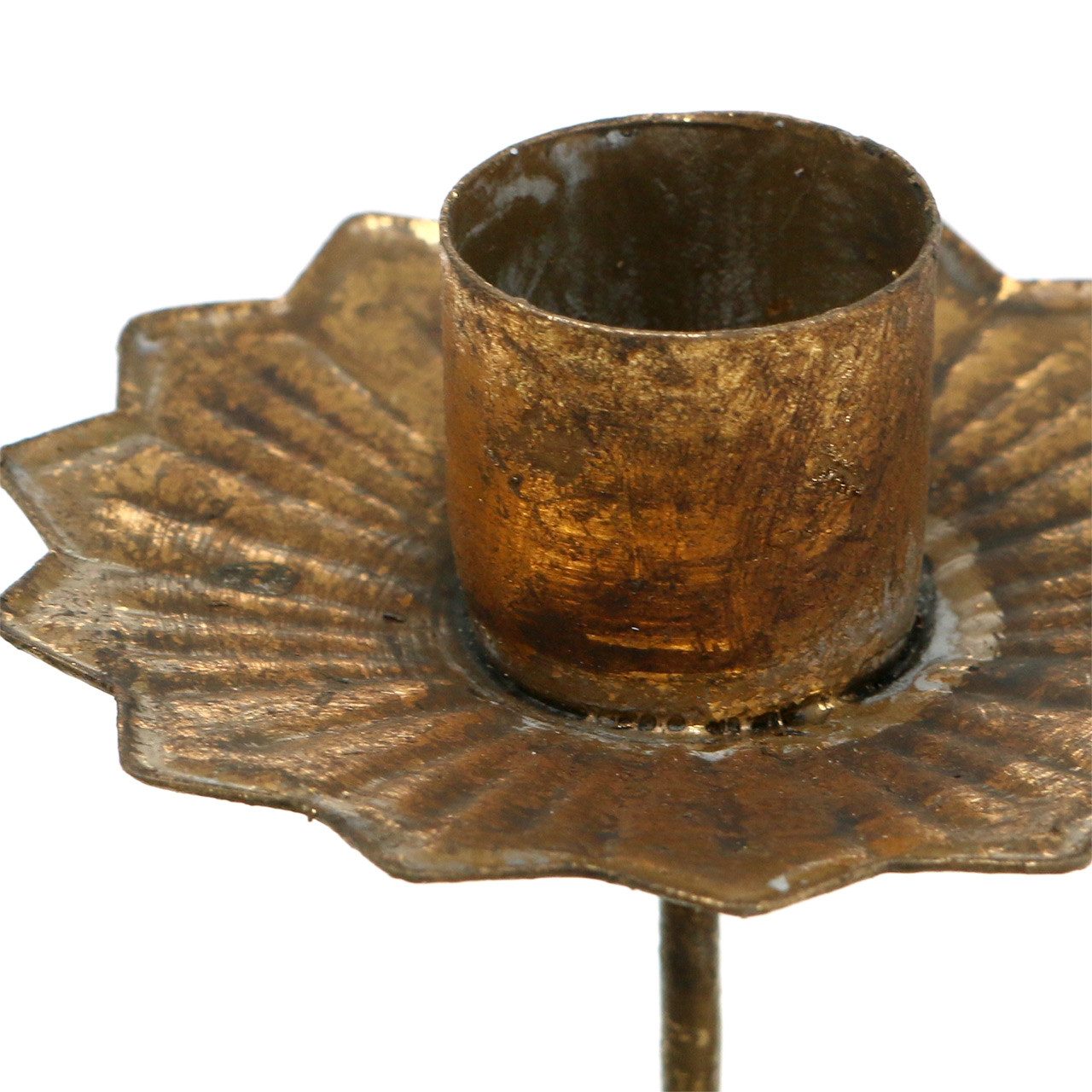 Viana Kerzenhalter Kerzenhalter Gold Adventskranz 4 Stk Ø7cm Stabkerzen günstig online kaufen