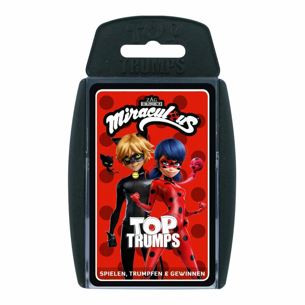 Winning Moves Spiel Top Trumps Miraculous Lady Bug & Cat Noir