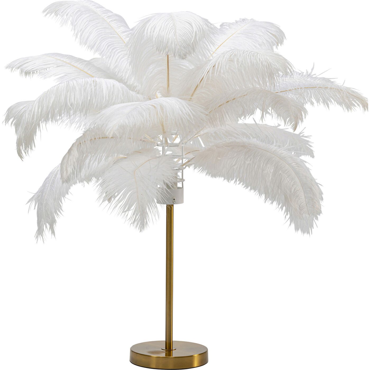 Kare Design Tischleuchte Feather Palm, ohne Leuchtmittel