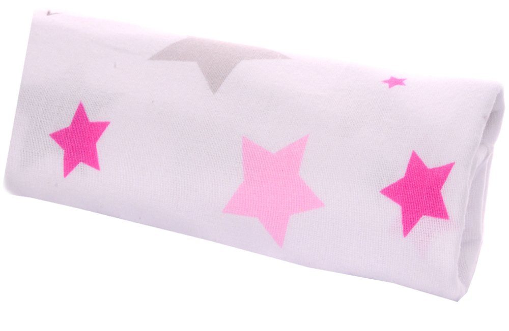 Betttuch Baby Wickeltuch Tuch Spucktuch groß 78 x 120cm Babytuch leichte Decke