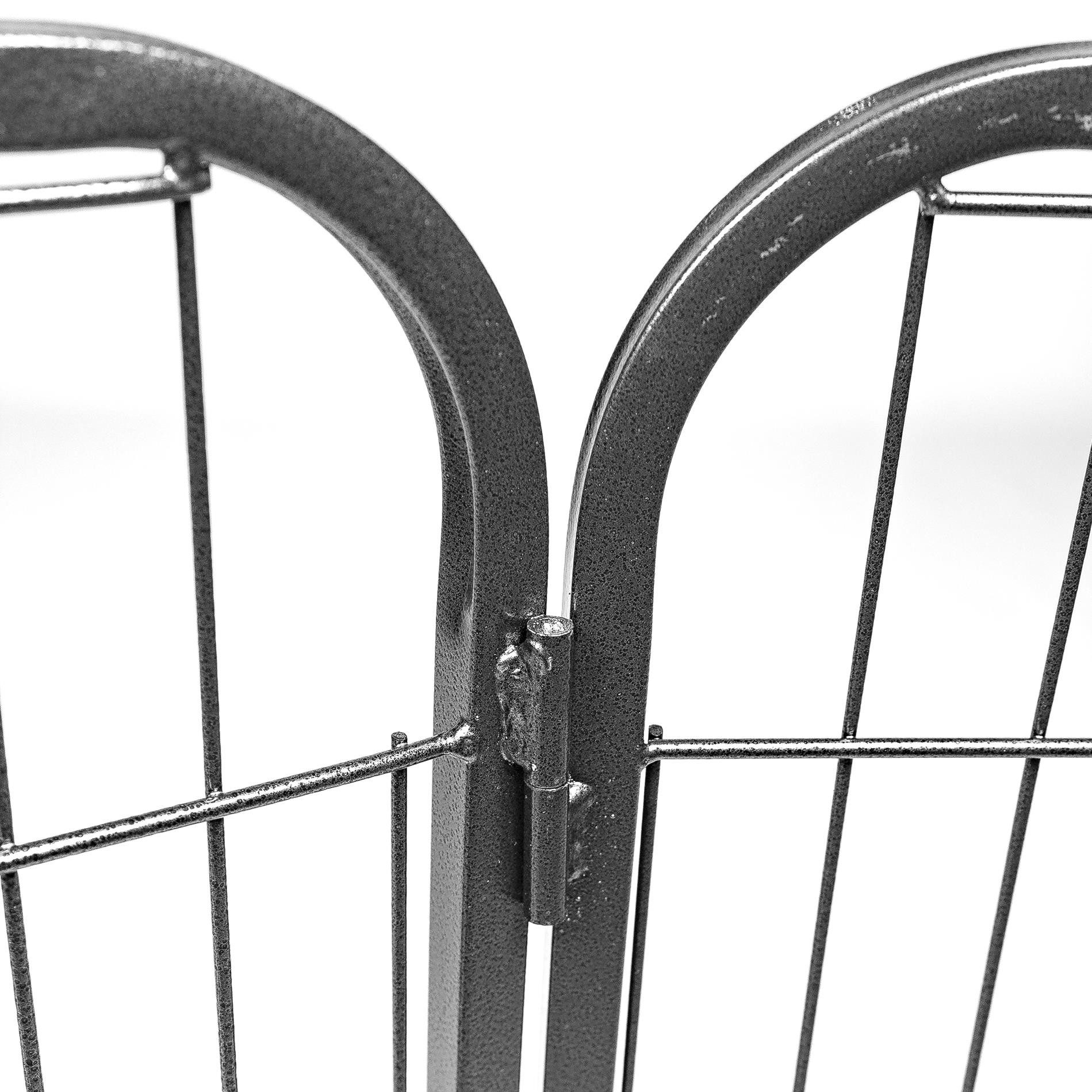 ESTEXO Freigehege Welpenauslauf Welpen- Welpengitter Hundeauslauf 8x 80cmx100cm