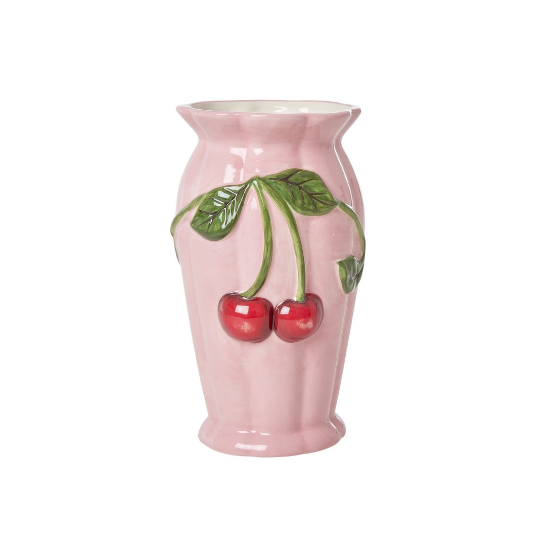rice Dekovase Vase Cherry Pink