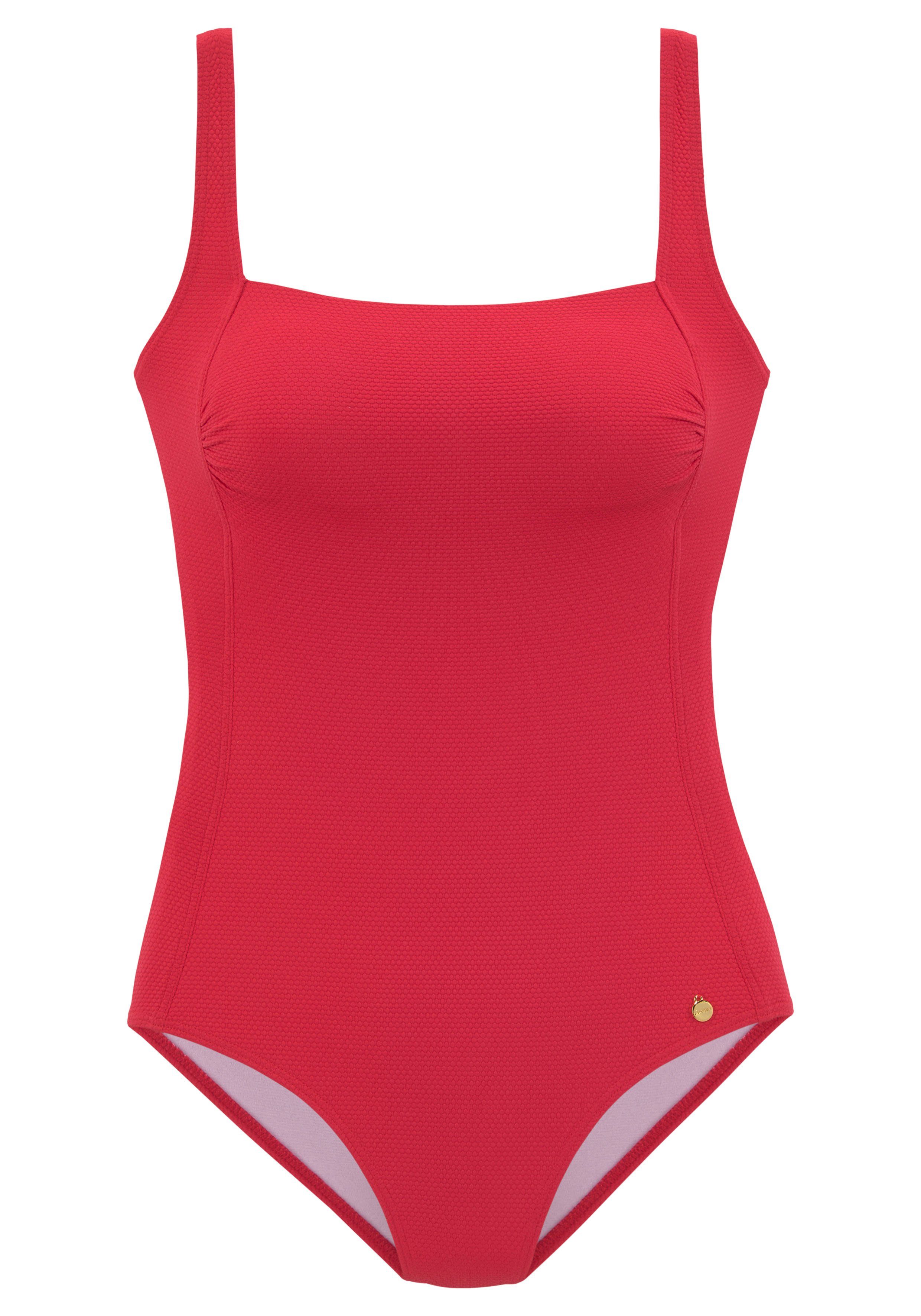 LASCANA Badeanzug Cana unifarben mit Shaping-Effekt günstig online kaufen