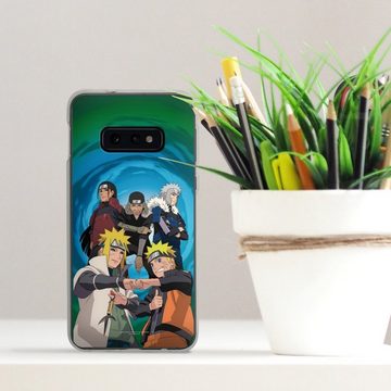 DeinDesign Handyhülle Hokage Naruto Shippuden Offizielles Lizenzprodukt 4 Hokagen Group, Samsung Galaxy S10e Silikon Hülle Bumper Case Handy Schutzhülle