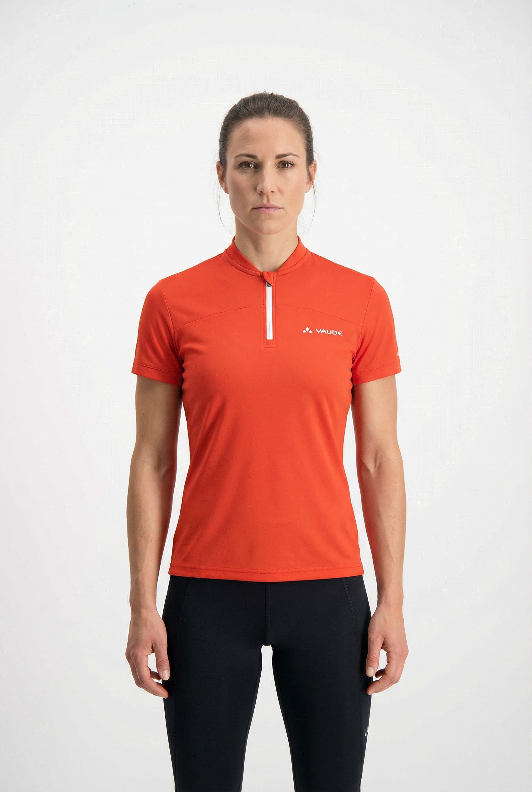 VAUDE Radtrikot SE WO FELLING HZIP T-SHIRT sportlicher Stil