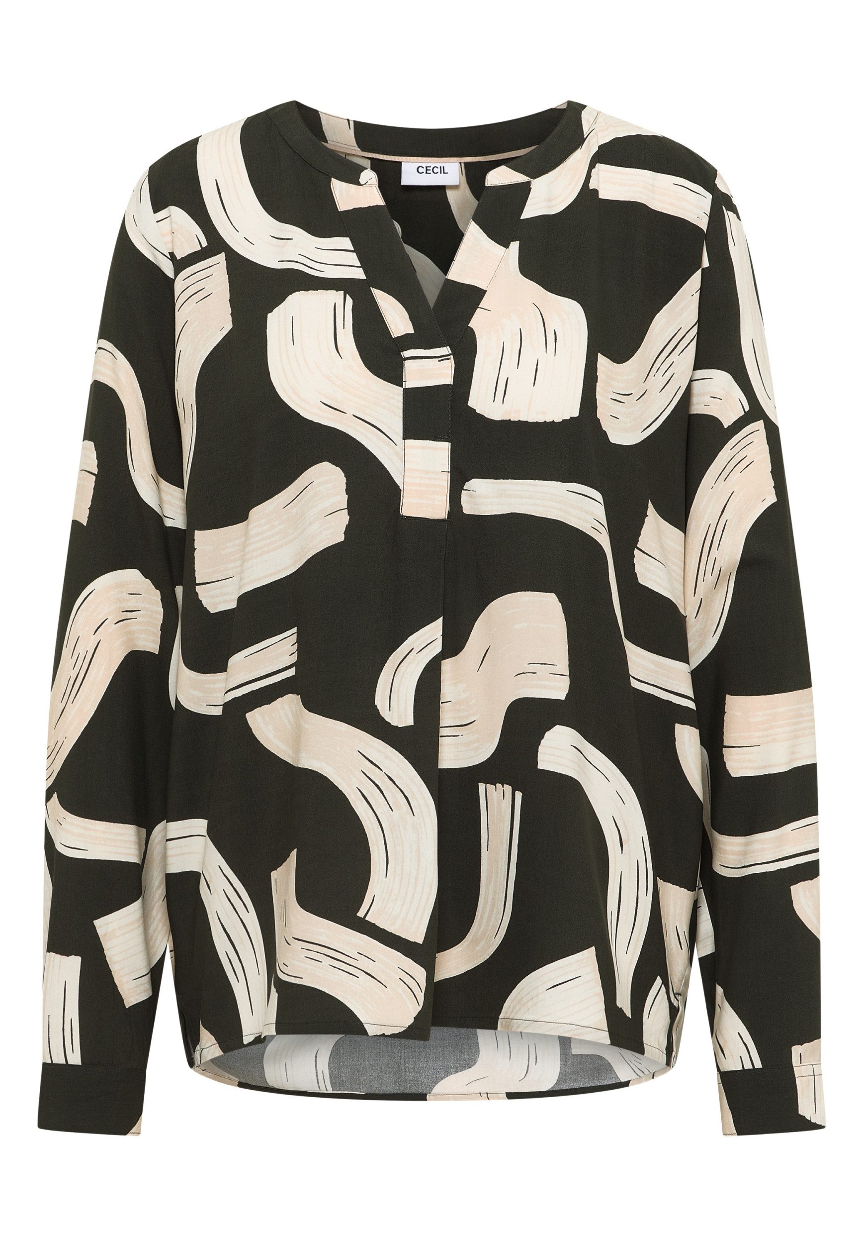 CECIL Langarmbluse AOP Blouse günstig online kaufen