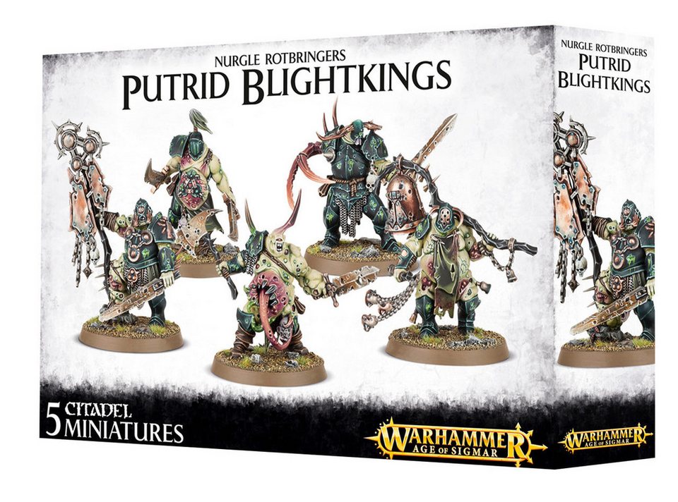 Putrid Rot Games Workshop Spielfigur NURGLE ROTBRINGERS PUTRID BLIGHTKINGS