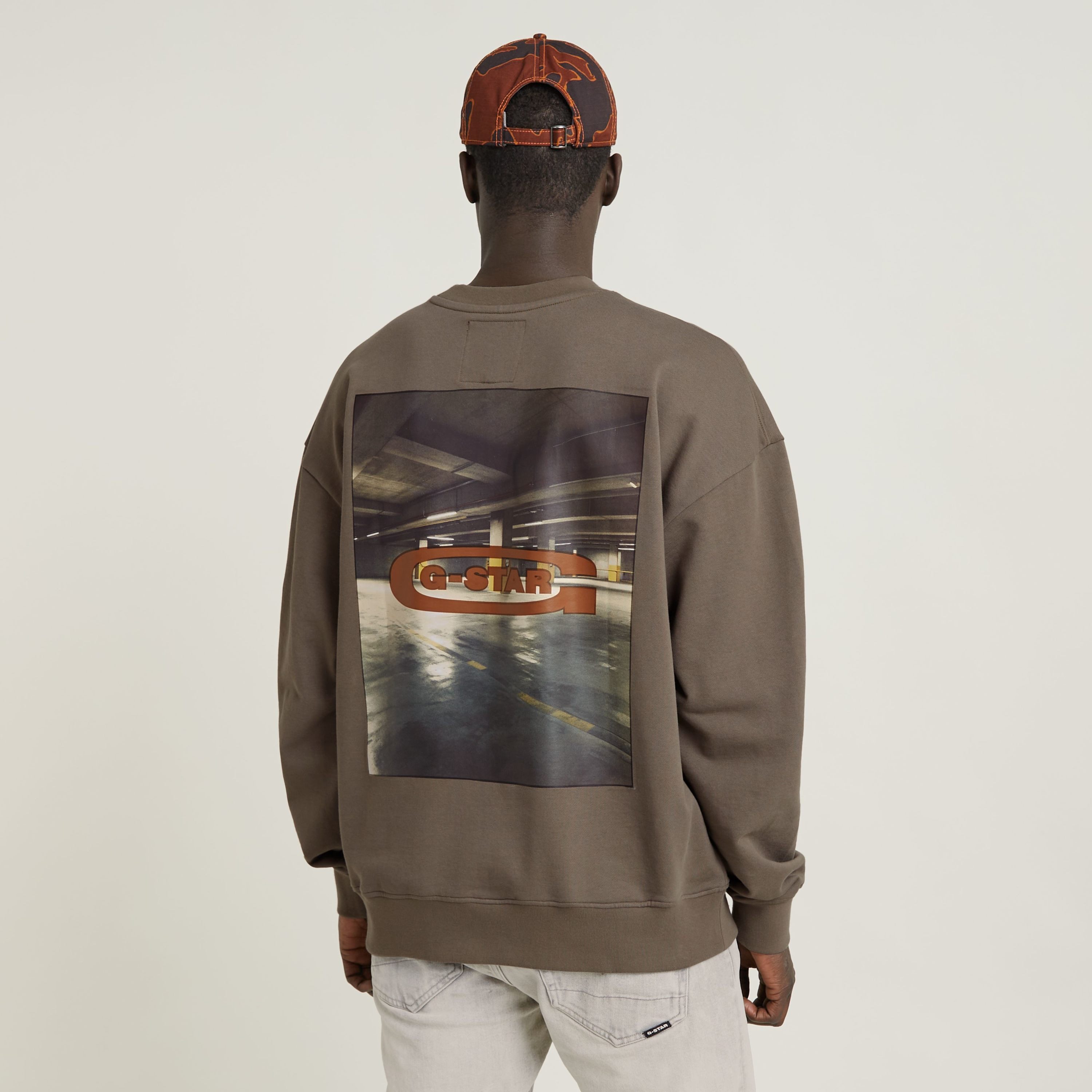 G-STAR Sweatshirt Photo Back Print günstig online kaufen