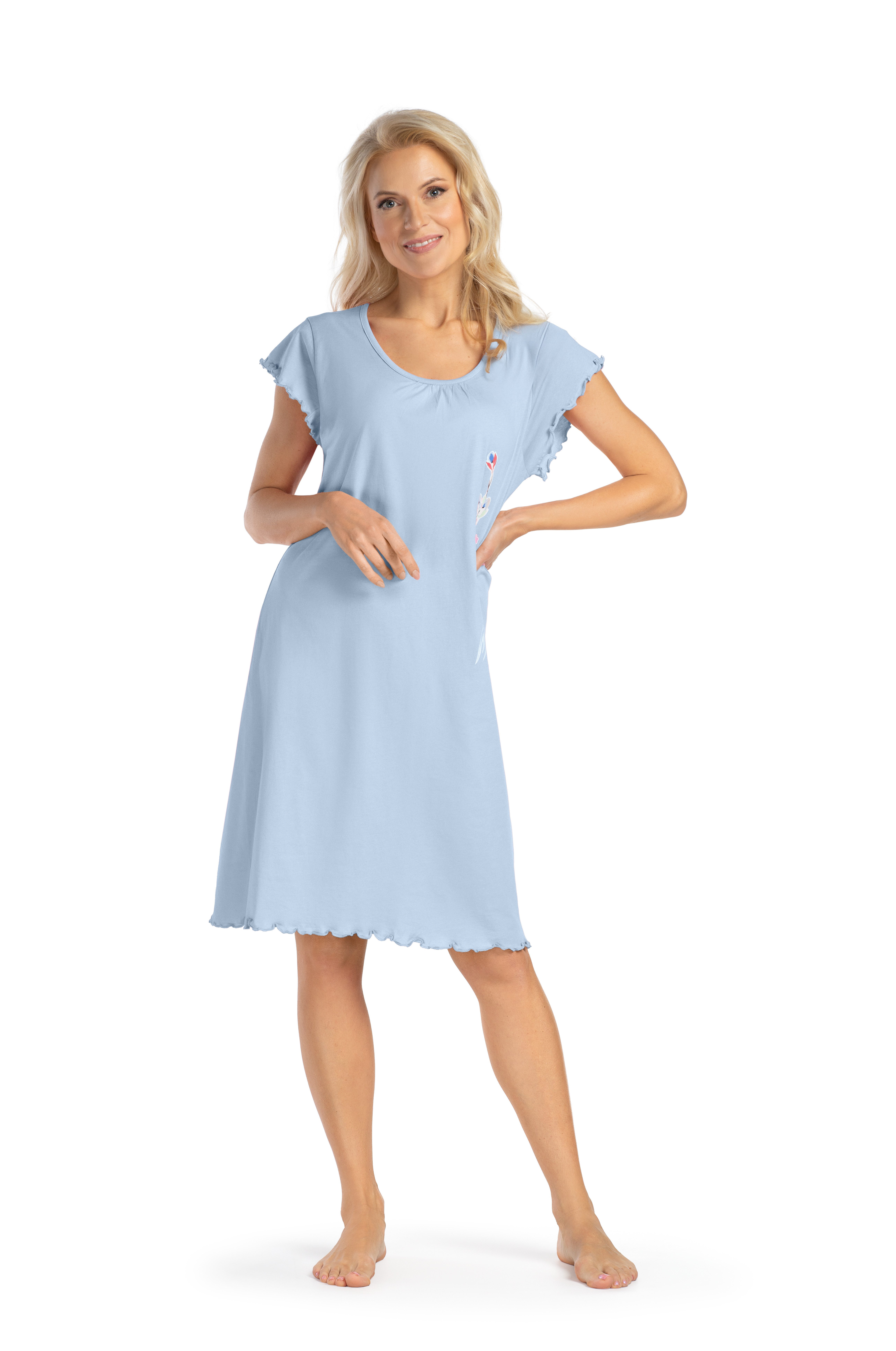 Consult-Tex Nachthemd Damen Nachthemd 2 Stück Packung DW946/947 (Set, 2-tlg., 2 Stück) bequem zu Tragen