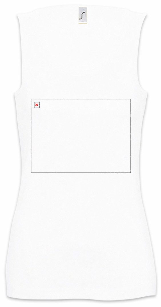 Tanktop Empty Frame Ärmelloses Damen T-Shirt Geek Nerd PC Internet
